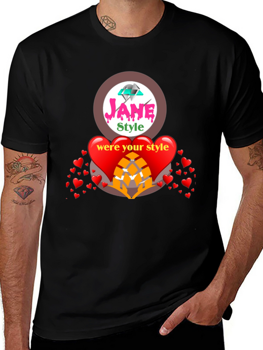 Jane Style Graphic Tee - Love Edition