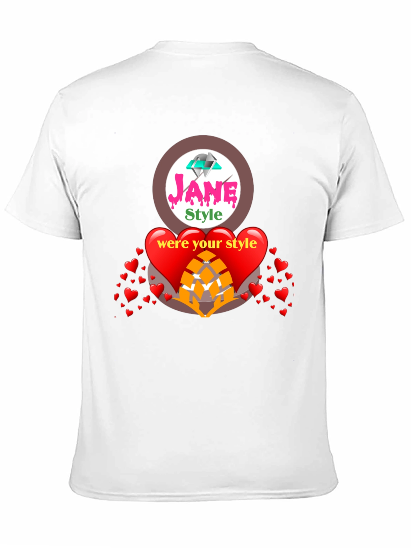 Jane Style Graphic Tee - Love Edition
