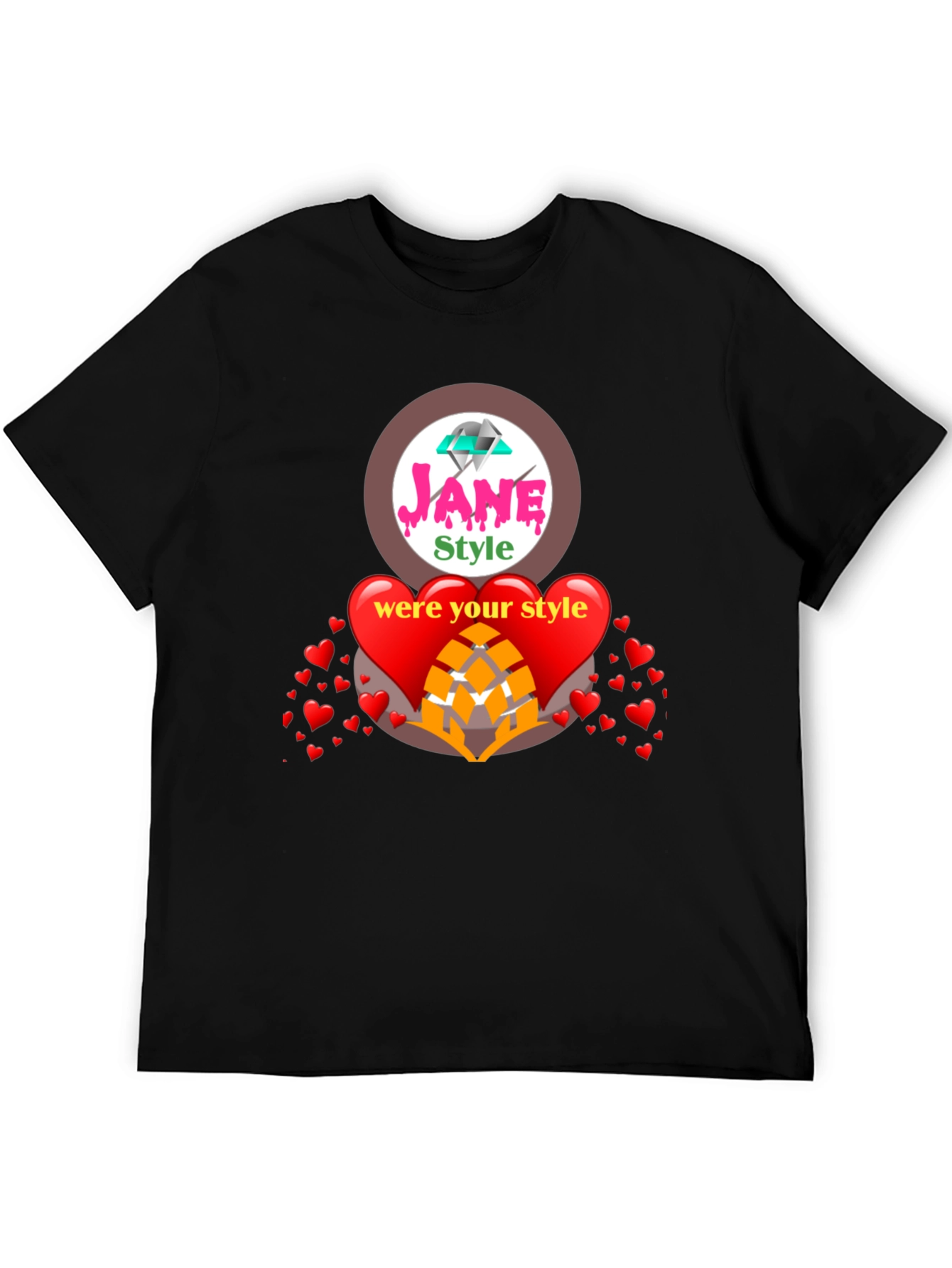 Jane Style Graphic Tee - Love Edition