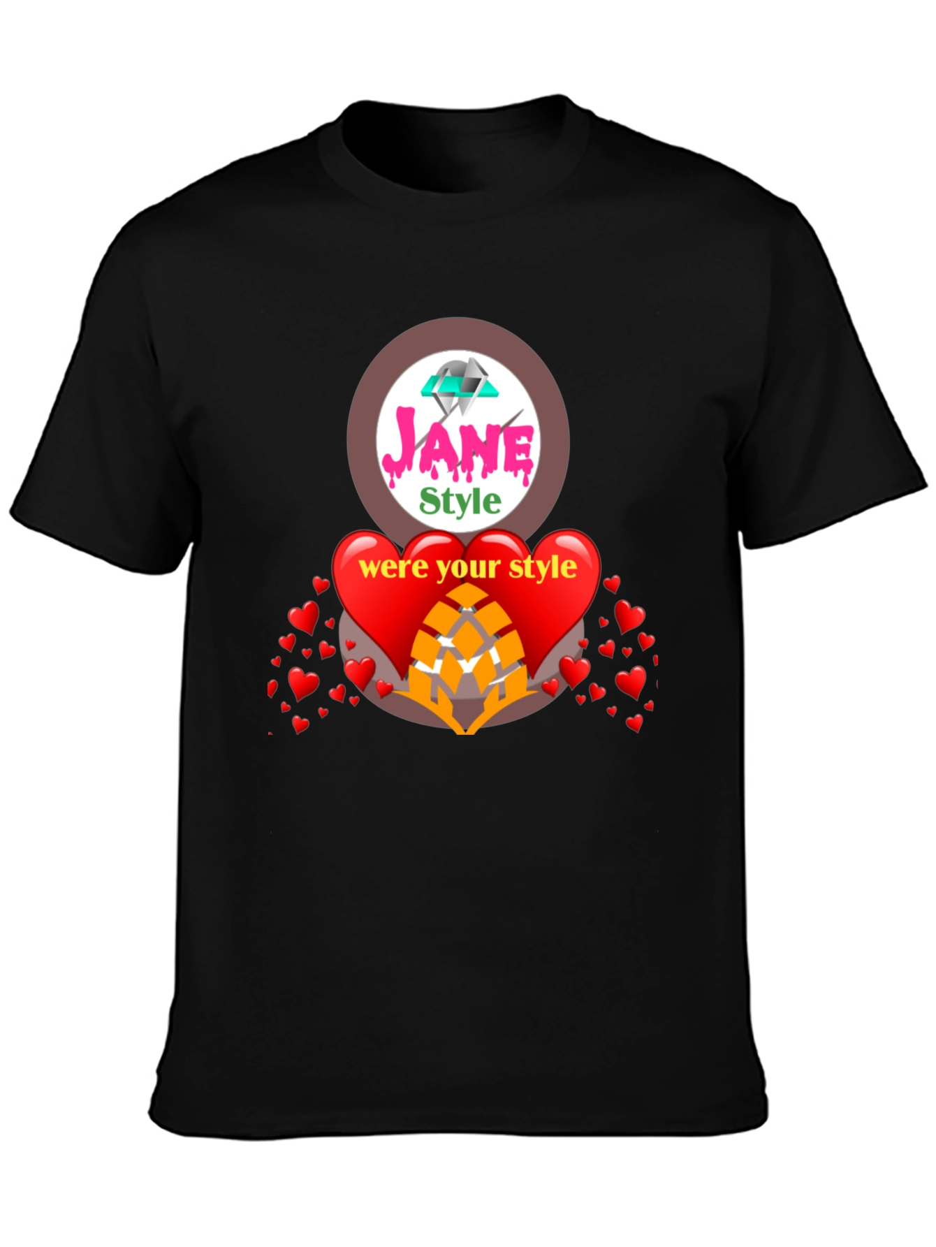 Jane Style Graphic Tee - Love Edition