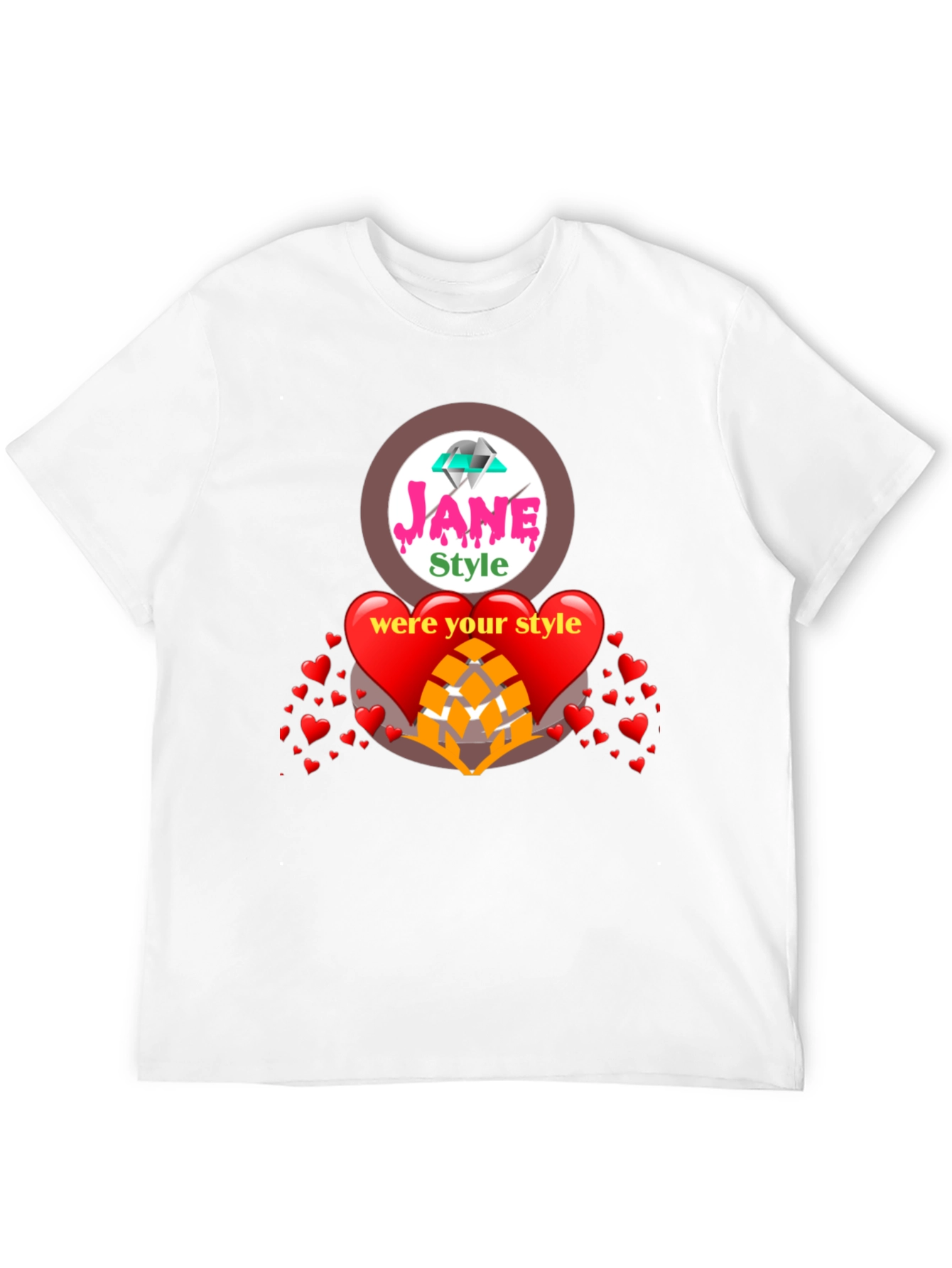 Jane Style Graphic Tee - Love Edition