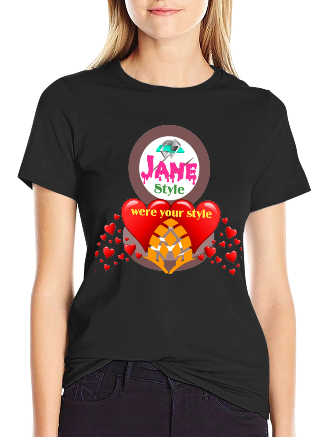 Jane Style Graphic Tee - Love Edition