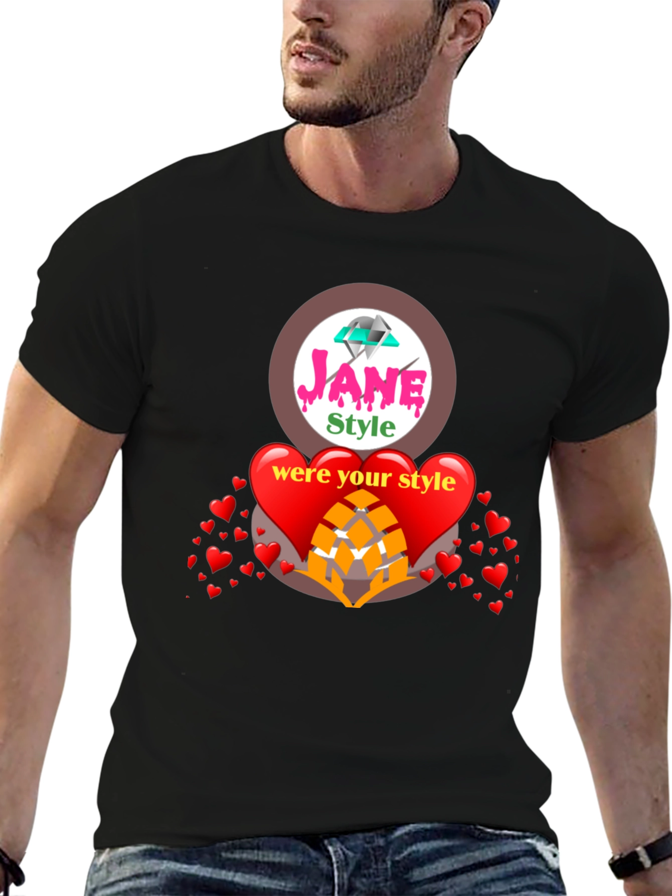 Jane Style Graphic Tee - Love Edition