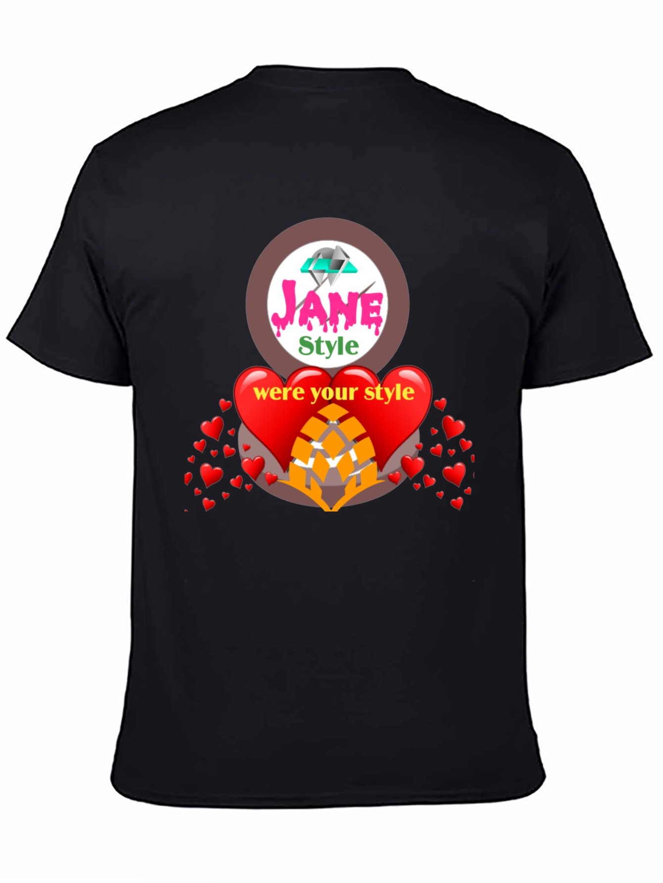 Jane Style Graphic Tee - Love Edition