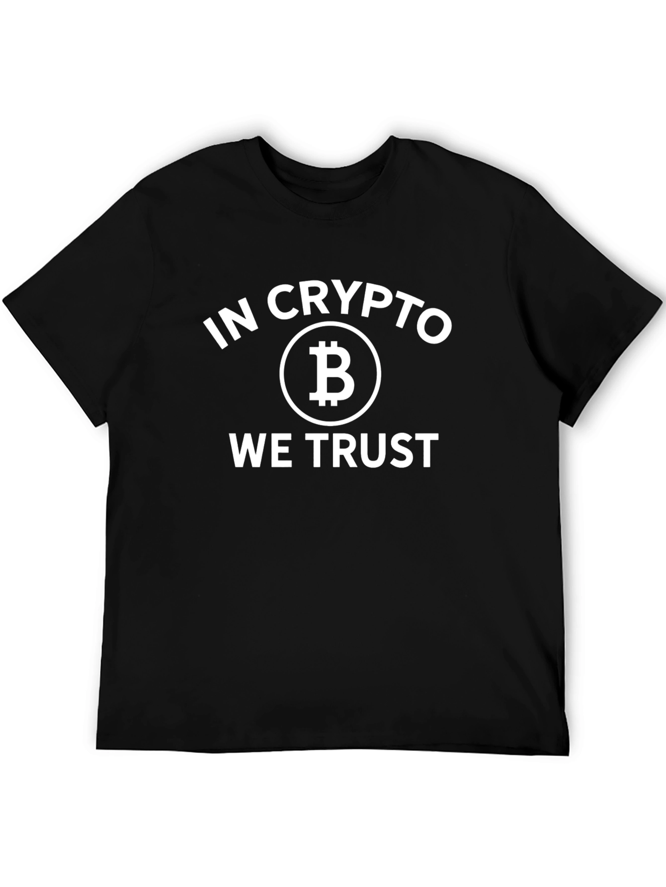 In Crypto We Trust T-Shirt Bitcoin Tee