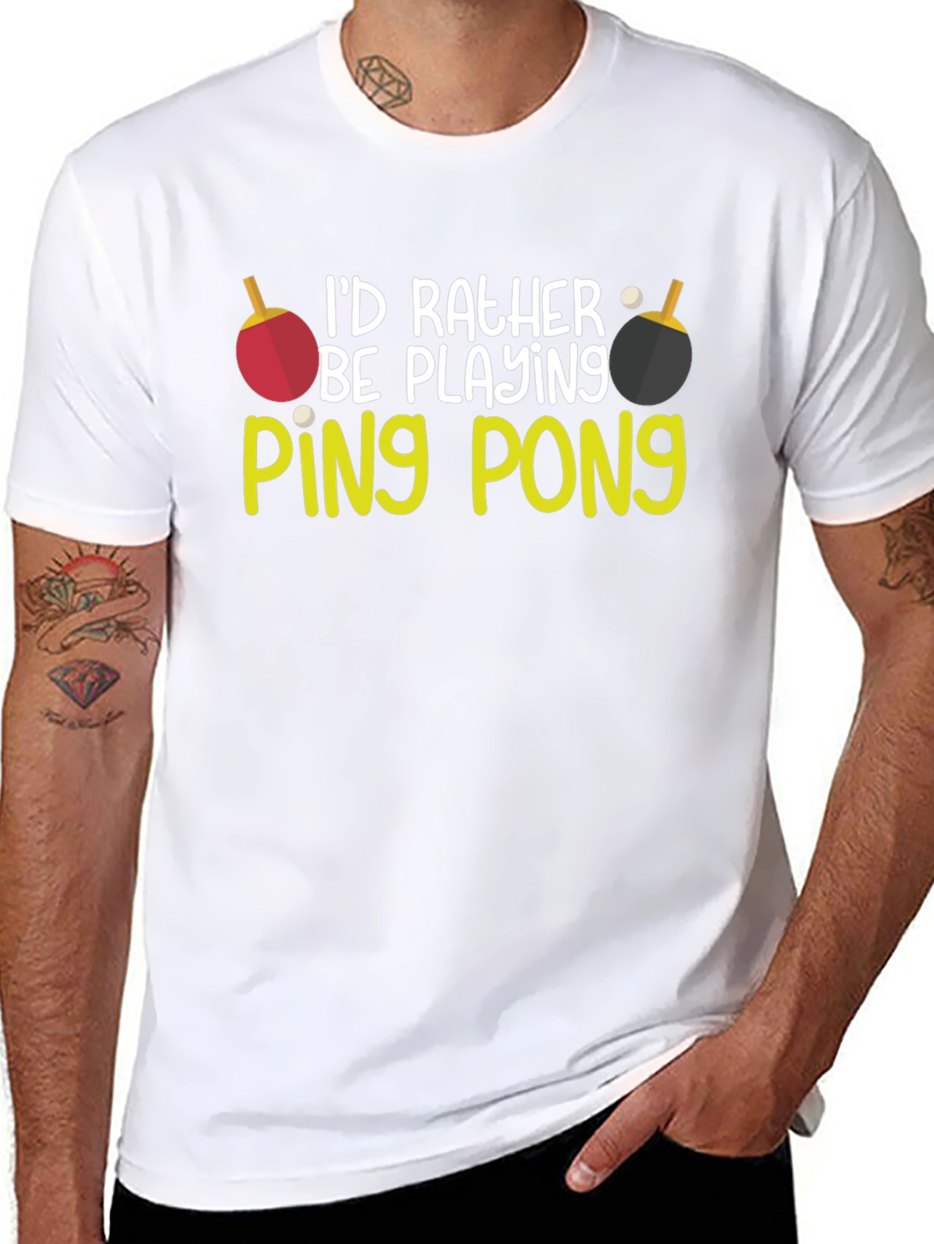 Id Rather Be Playing Ping Pong T-Shirt