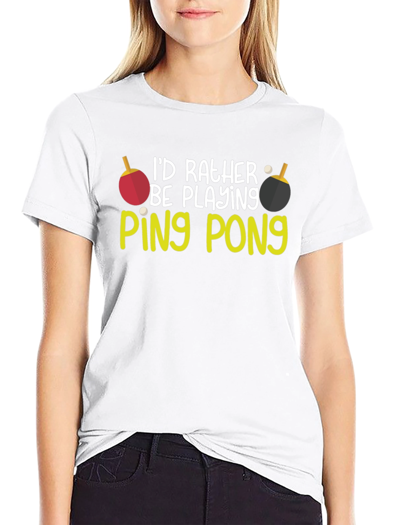 Id Rather Be Playing Ping Pong T-Shirt