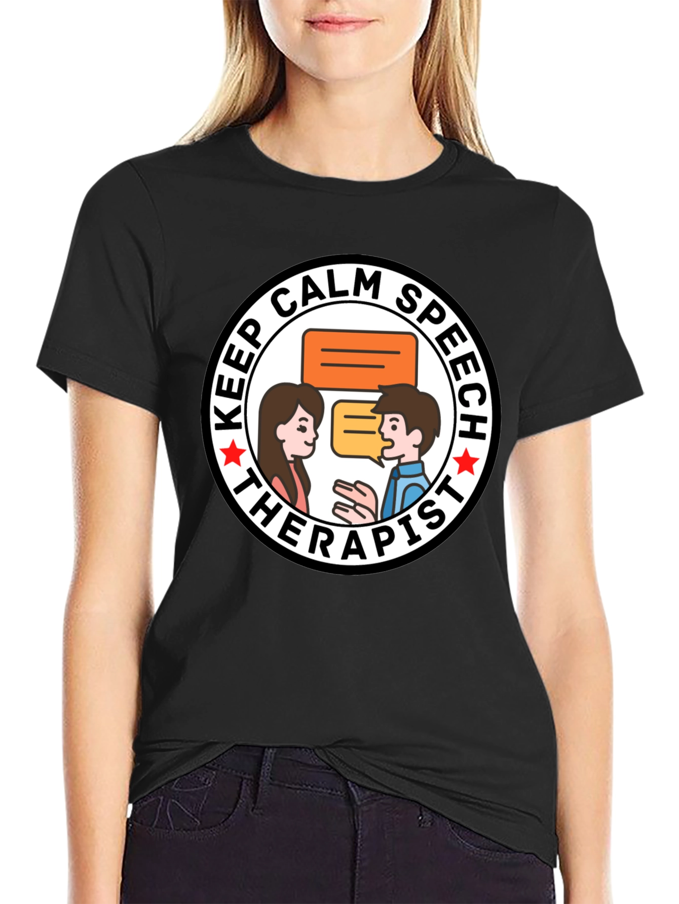 Keep Calm Speech Therapist T-Shirt