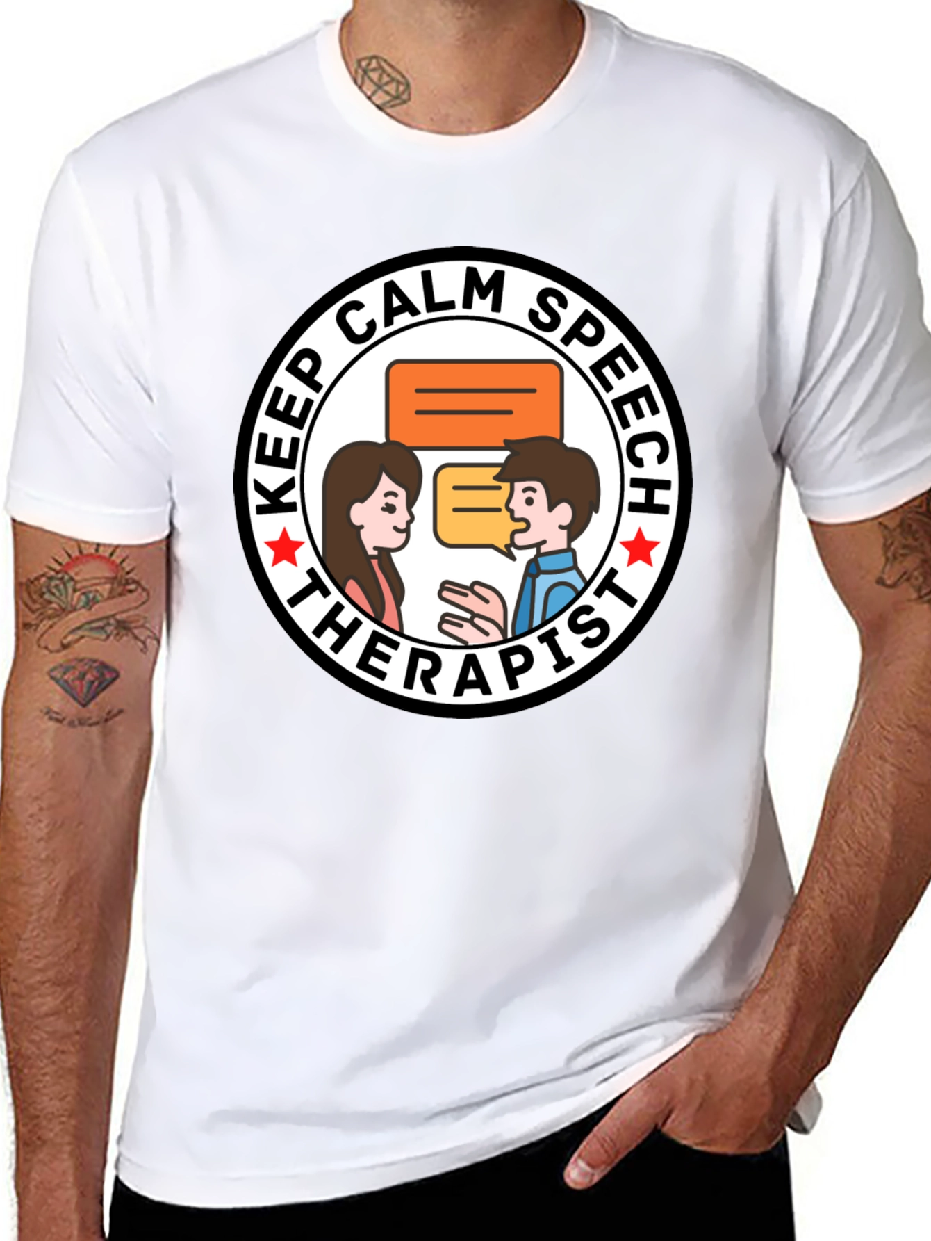 Keep Calm Speech Therapist T-Shirt