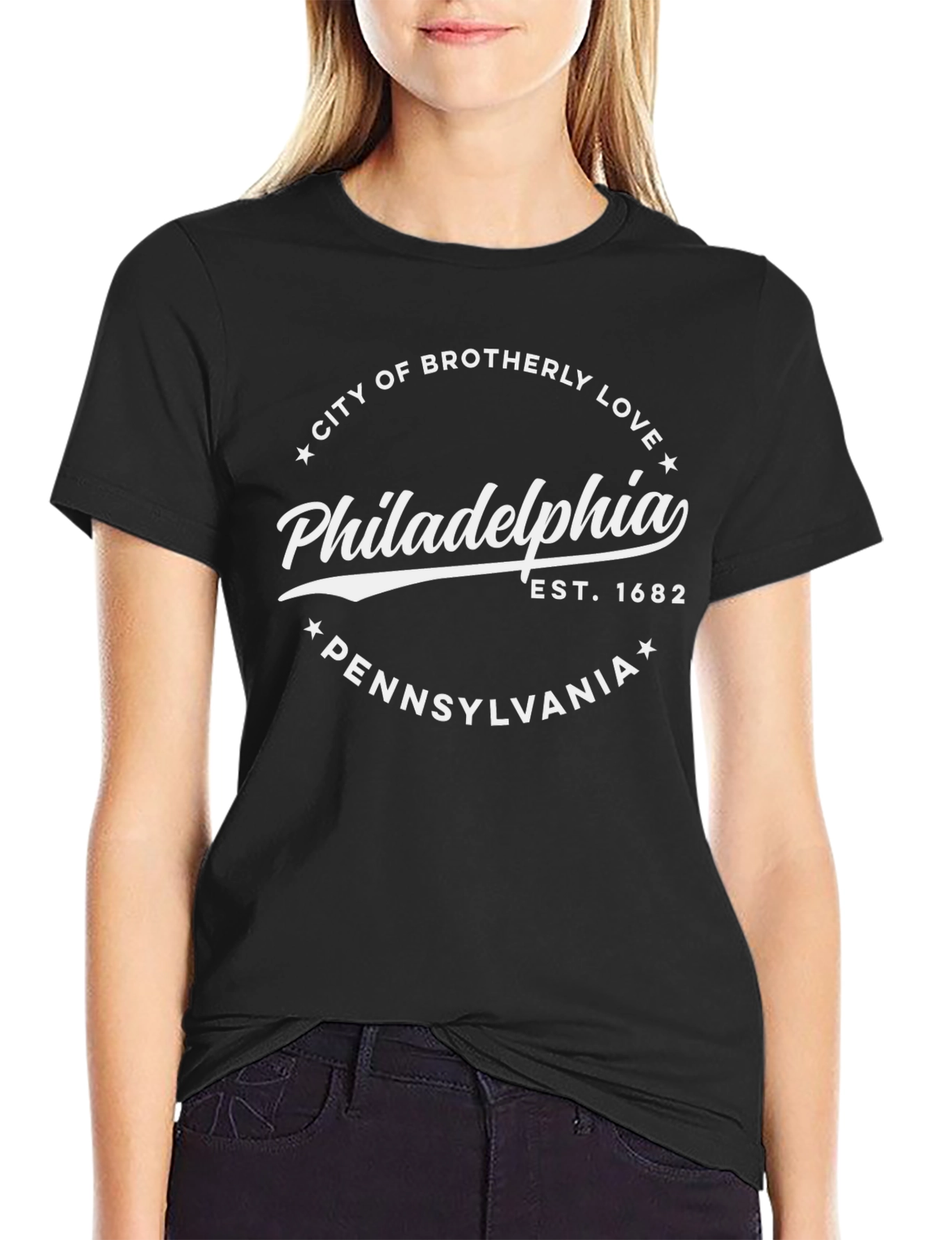 Philadelphia City of Brotherly Love Graphic Tee