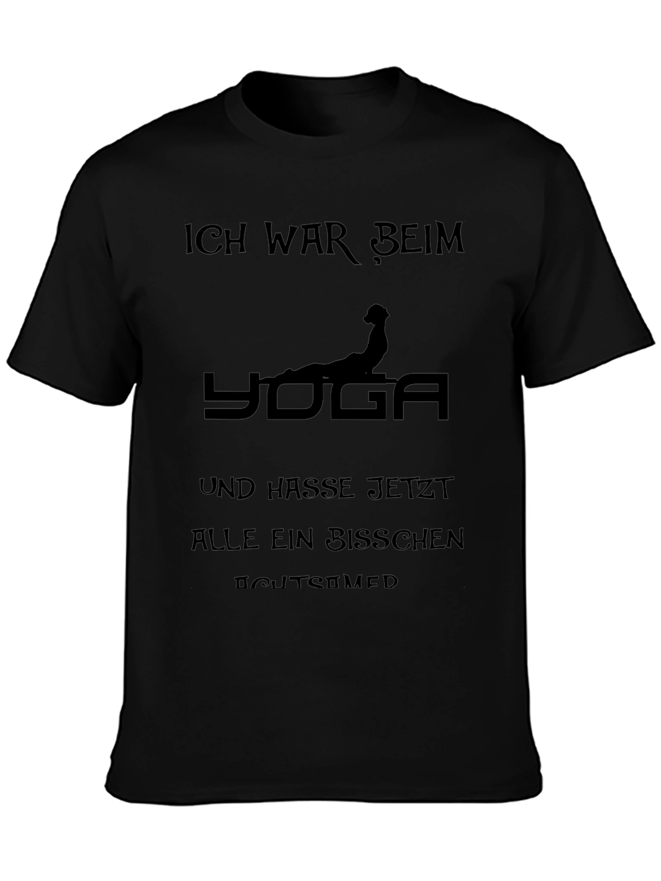 Funny Yoga Tee - Ich War Beim Yoga