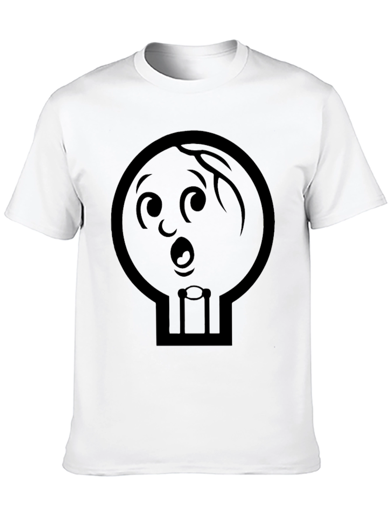 Whimsical Cartoon Character Graphic T-Shirt
