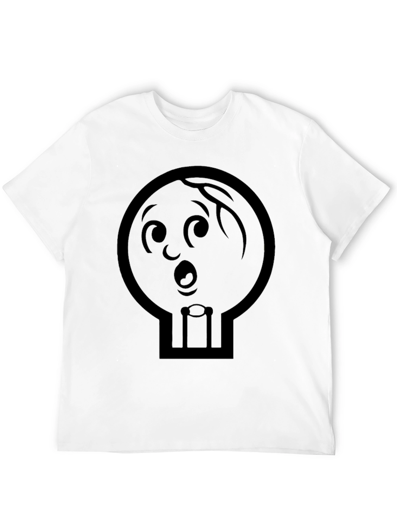 Whimsical Cartoon Character Graphic T-Shirt