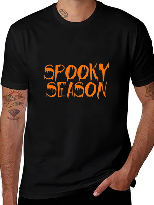 Spooky Season Graphic Tee - Halloween Apparel