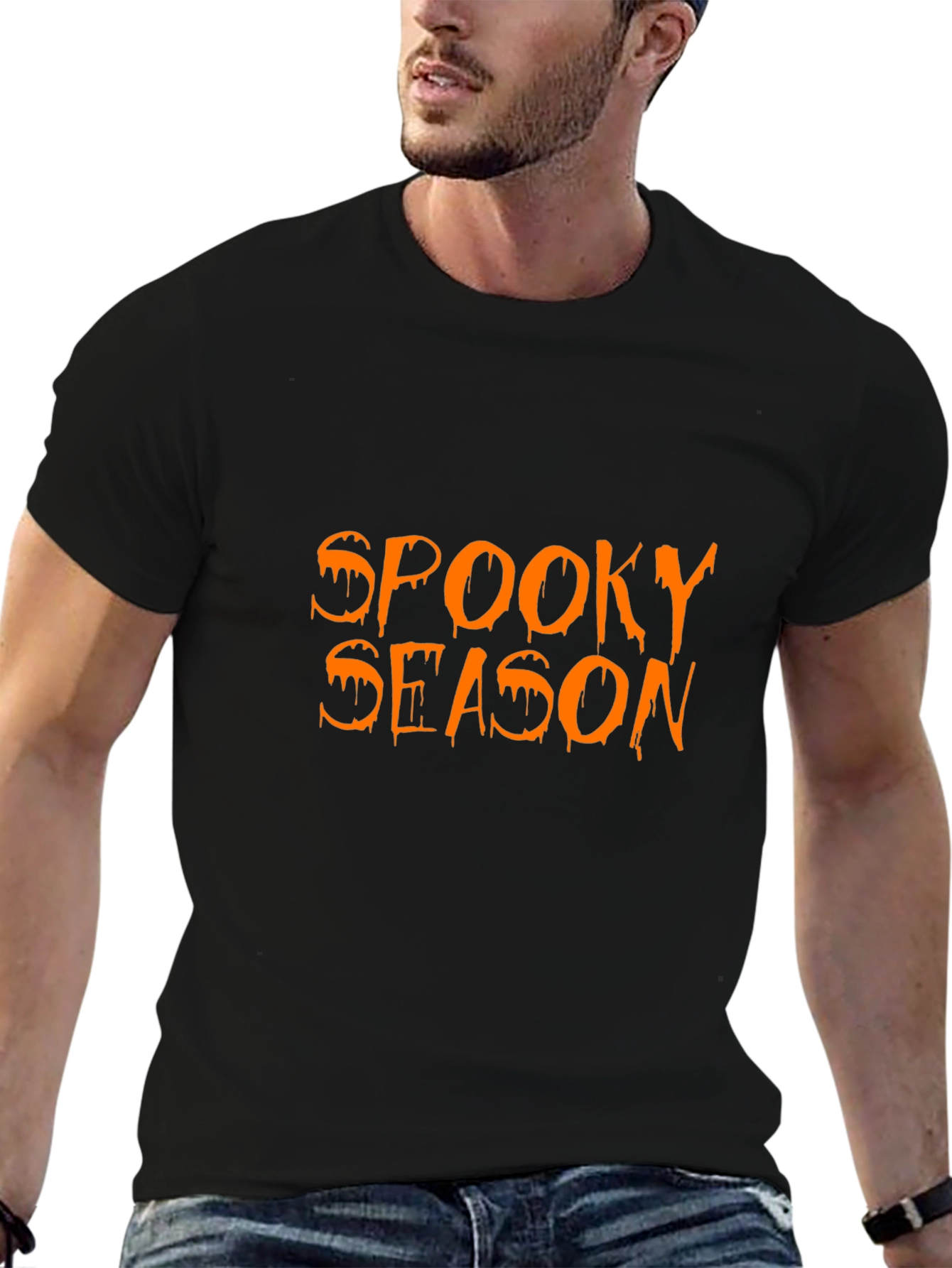 Spooky Season Graphic Tee - Halloween Apparel