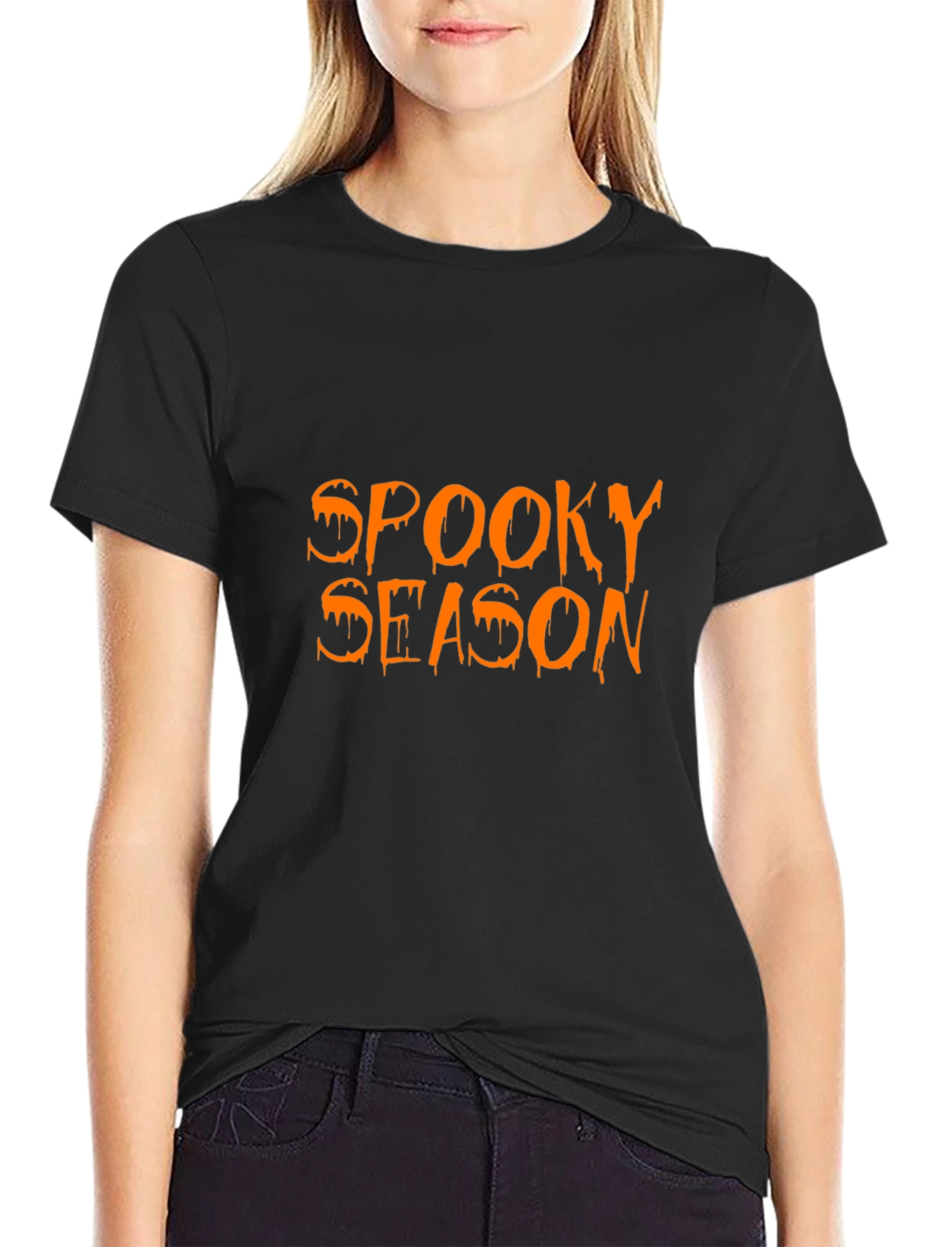 Spooky Season Graphic Tee - Halloween Apparel
