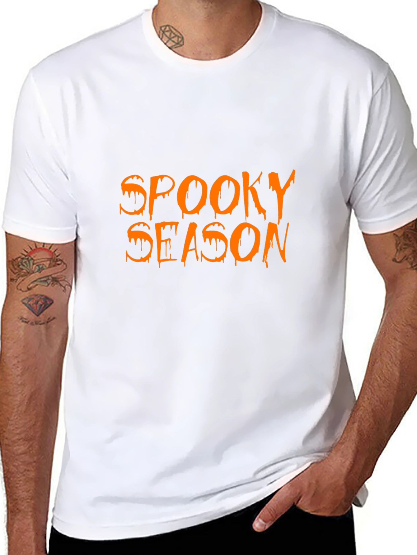 Spooky Season Graphic Tee - Halloween Apparel