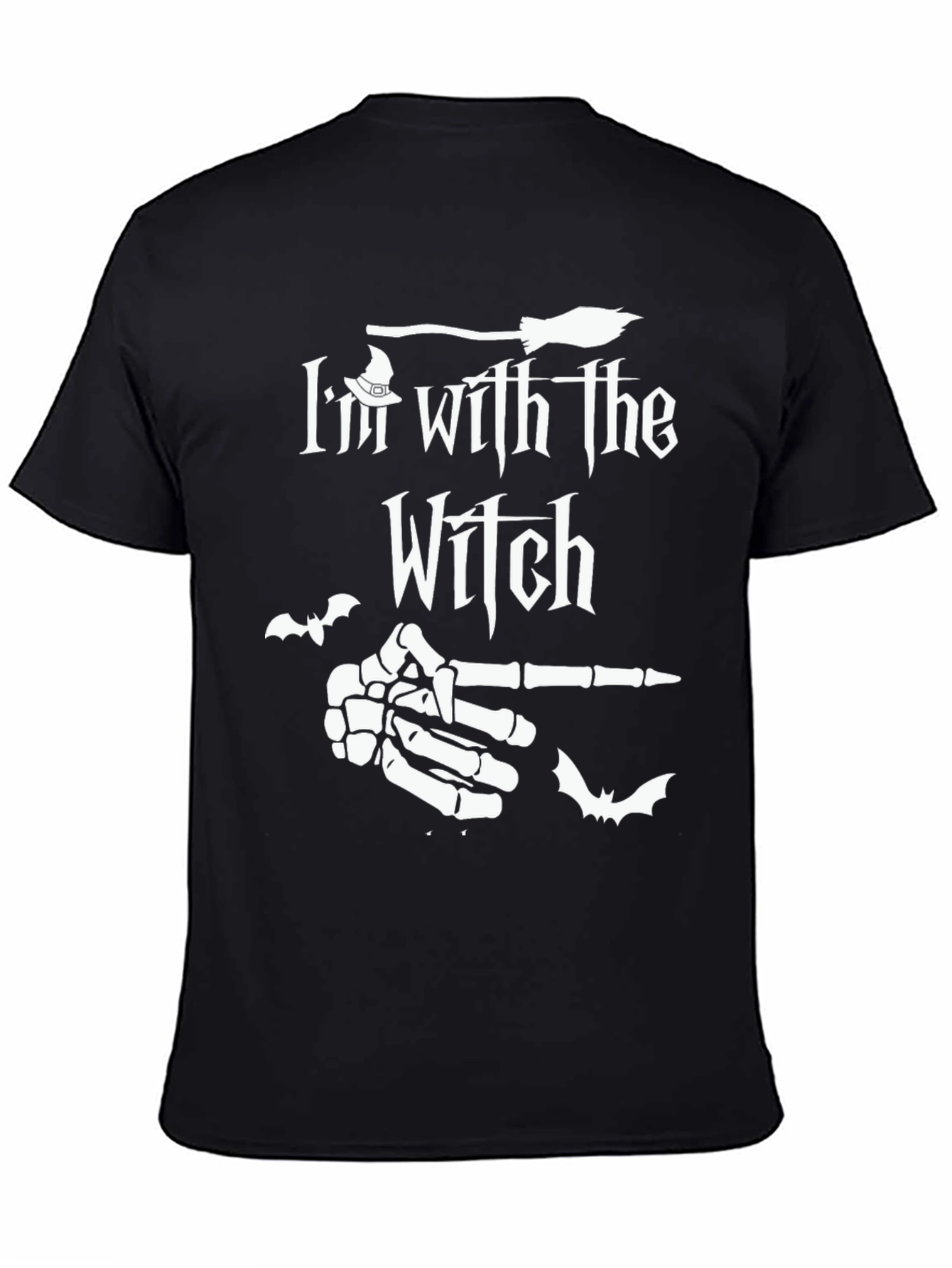 Im With The Witch Halloween T-Shirt