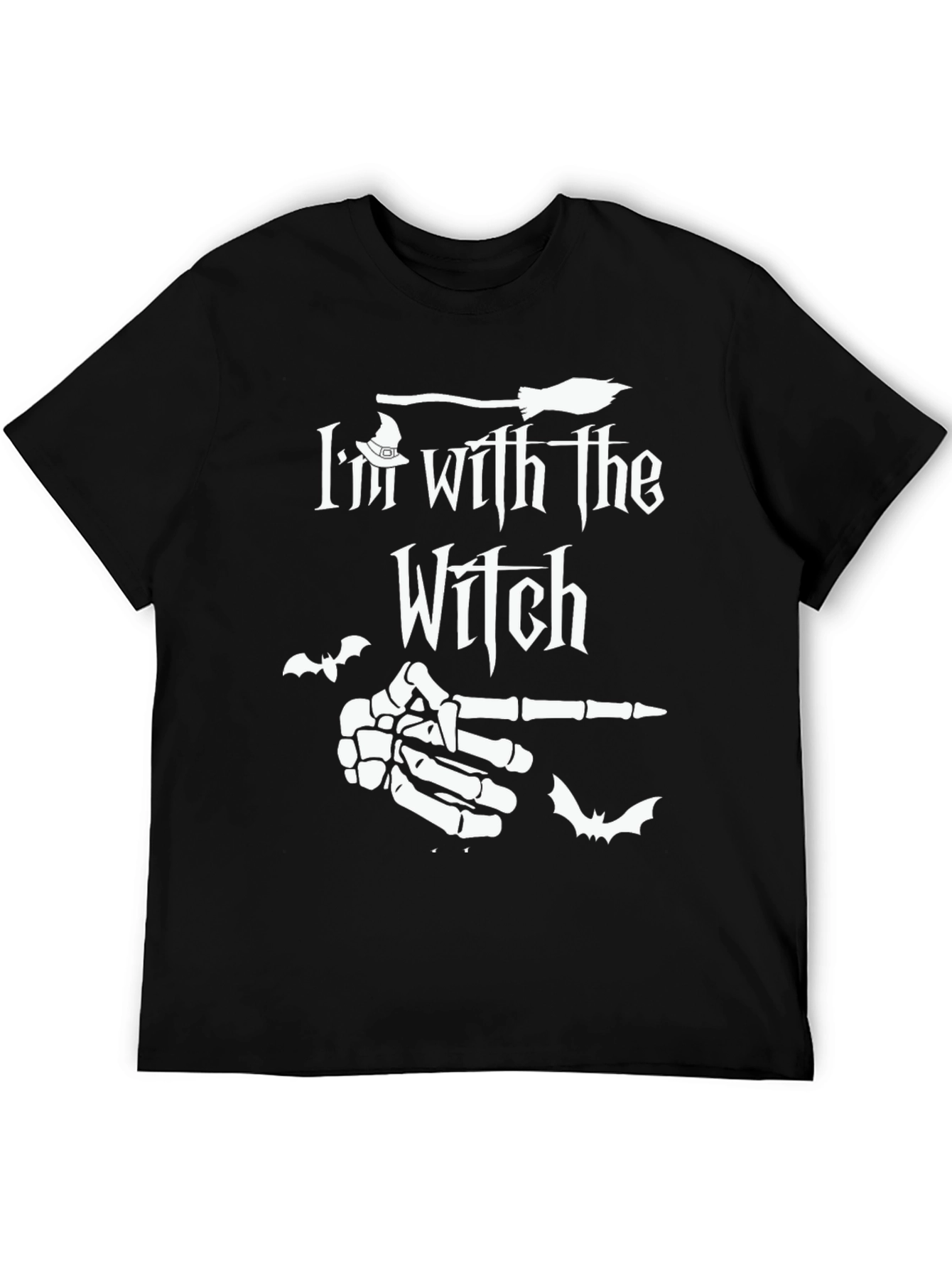 Im With The Witch Halloween T-Shirt