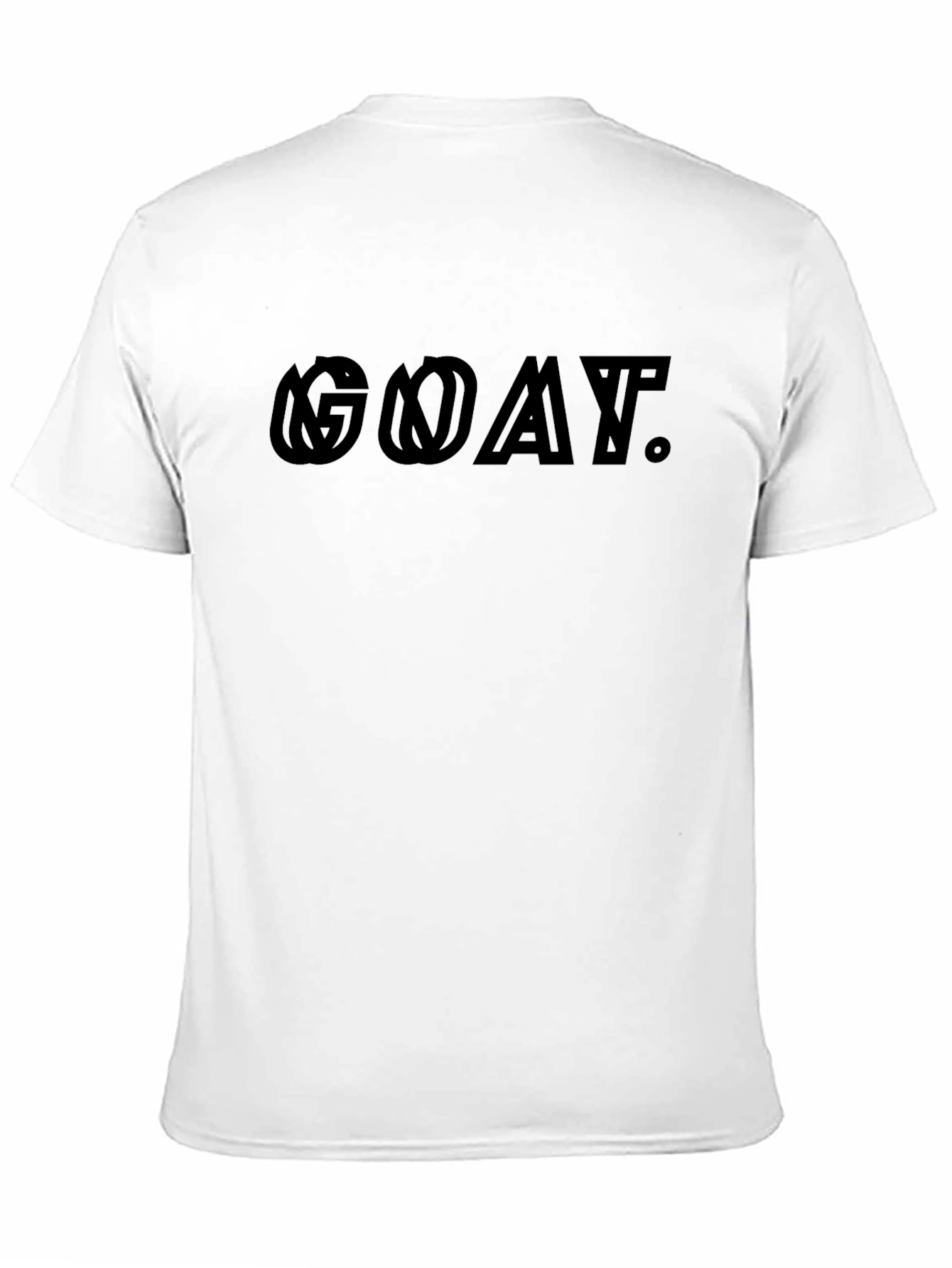 GOAT Graphic Tee - Black Cotton T-Shirt