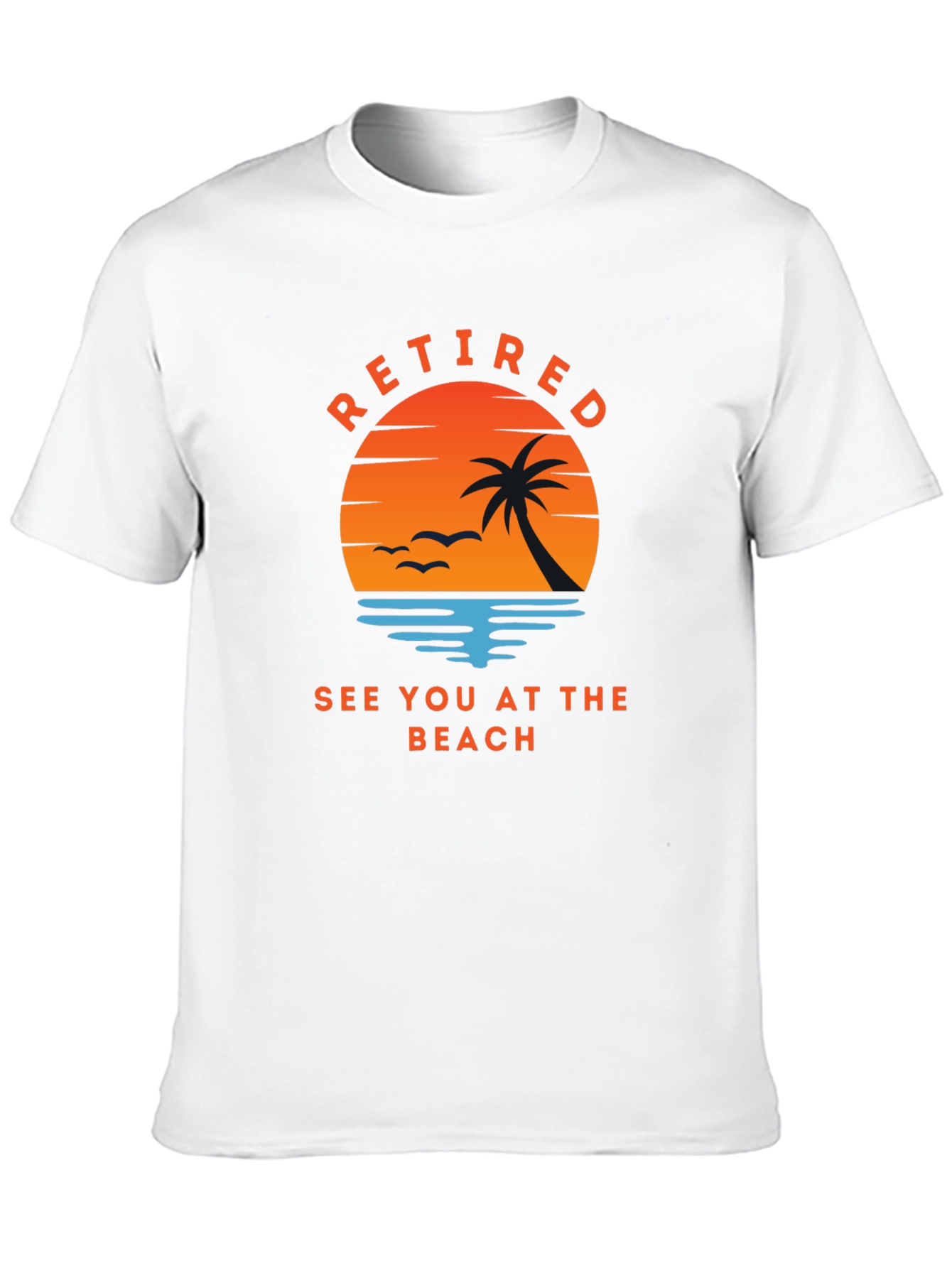 Retired See You At The Beach Graphic Tee