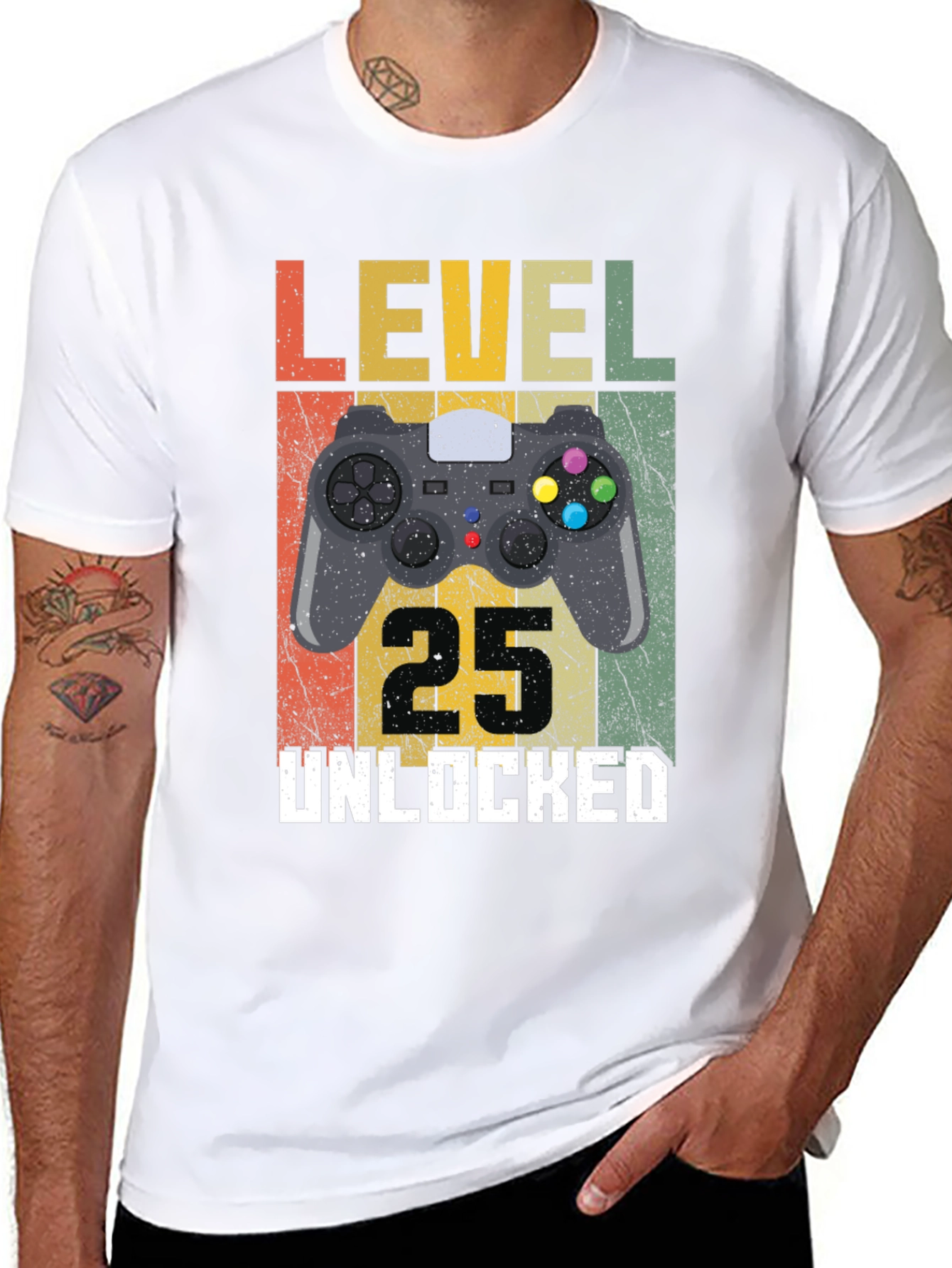 Level 25 Unlocked Gamer T-Shirt