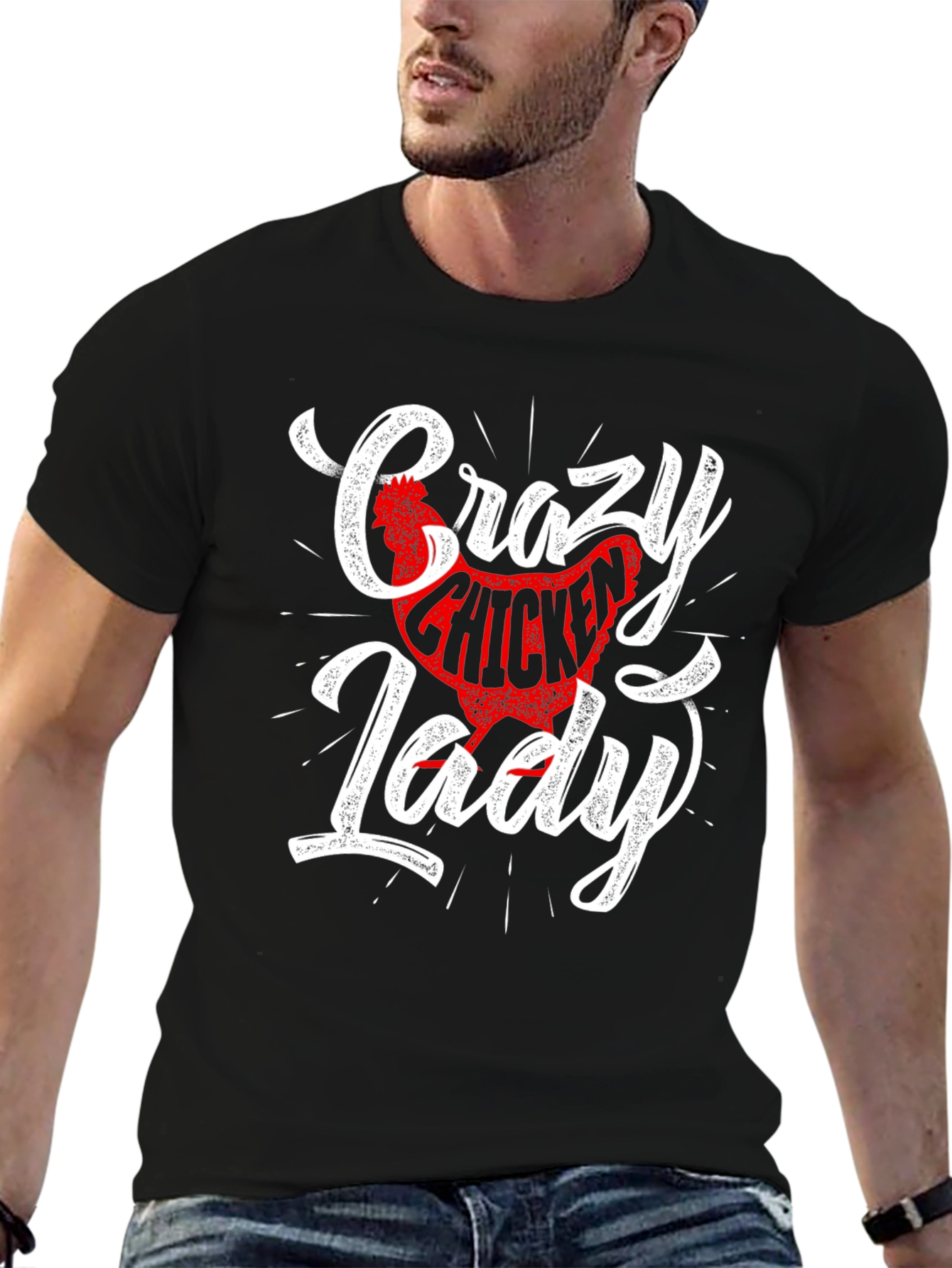Crazy Chicken Lady T-Shirt