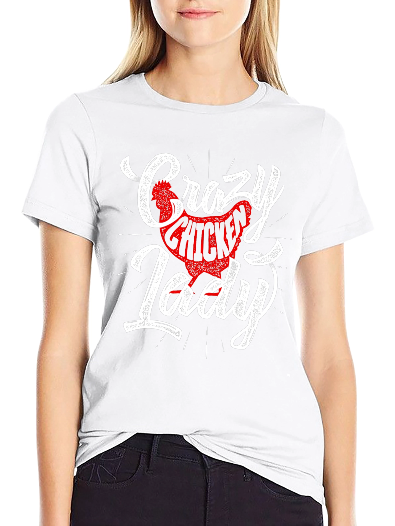 Crazy Chicken Lady T-Shirt