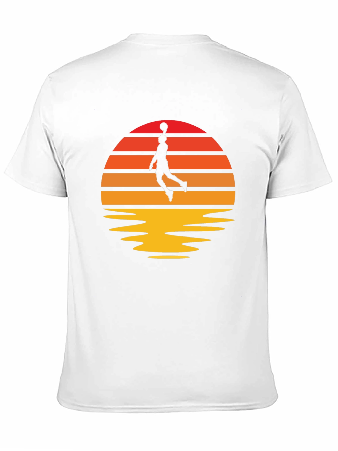 Sunset Basketball Graphic Tee