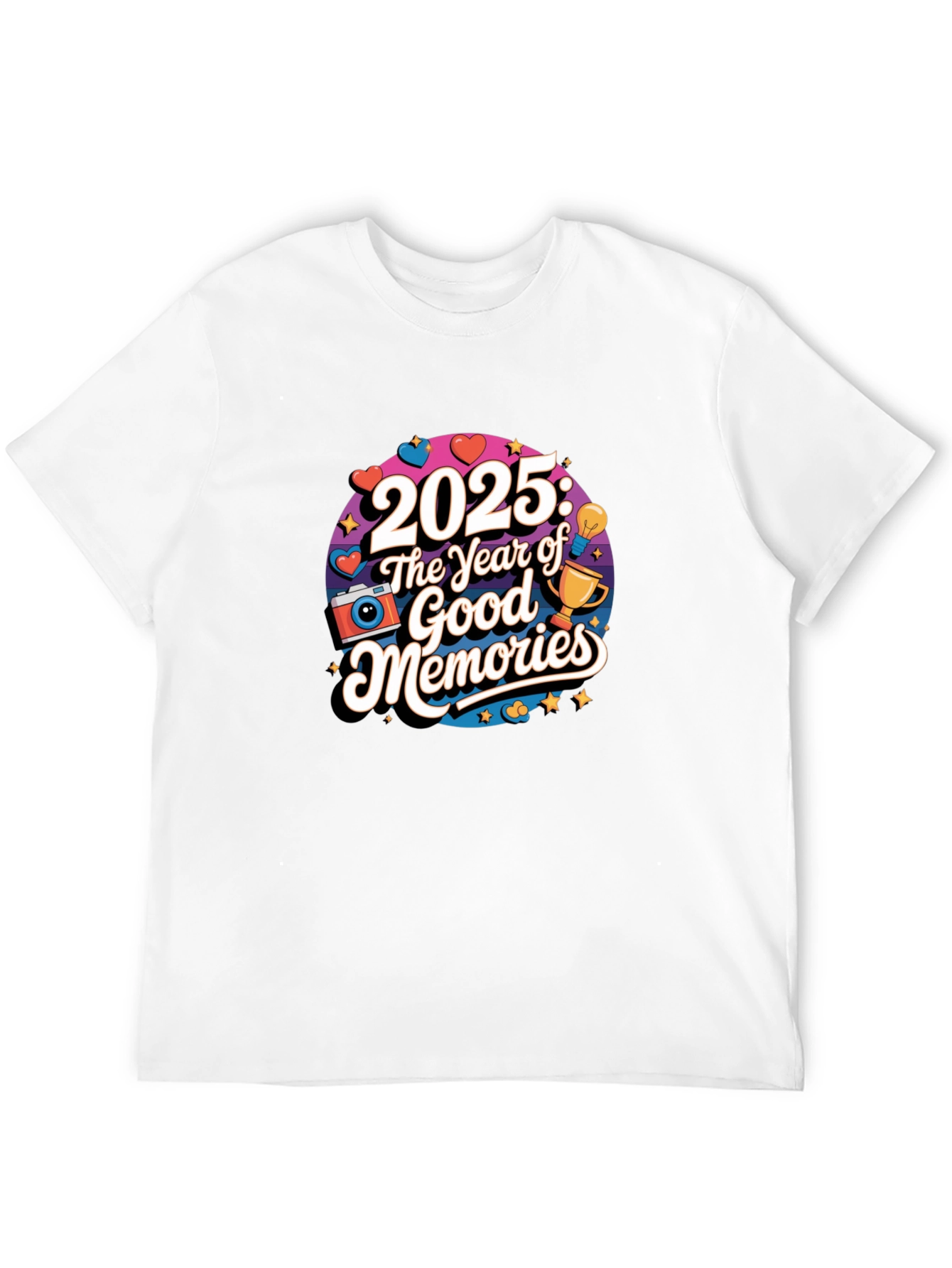 2025 Year of Good Memories Graphic T-Shirt