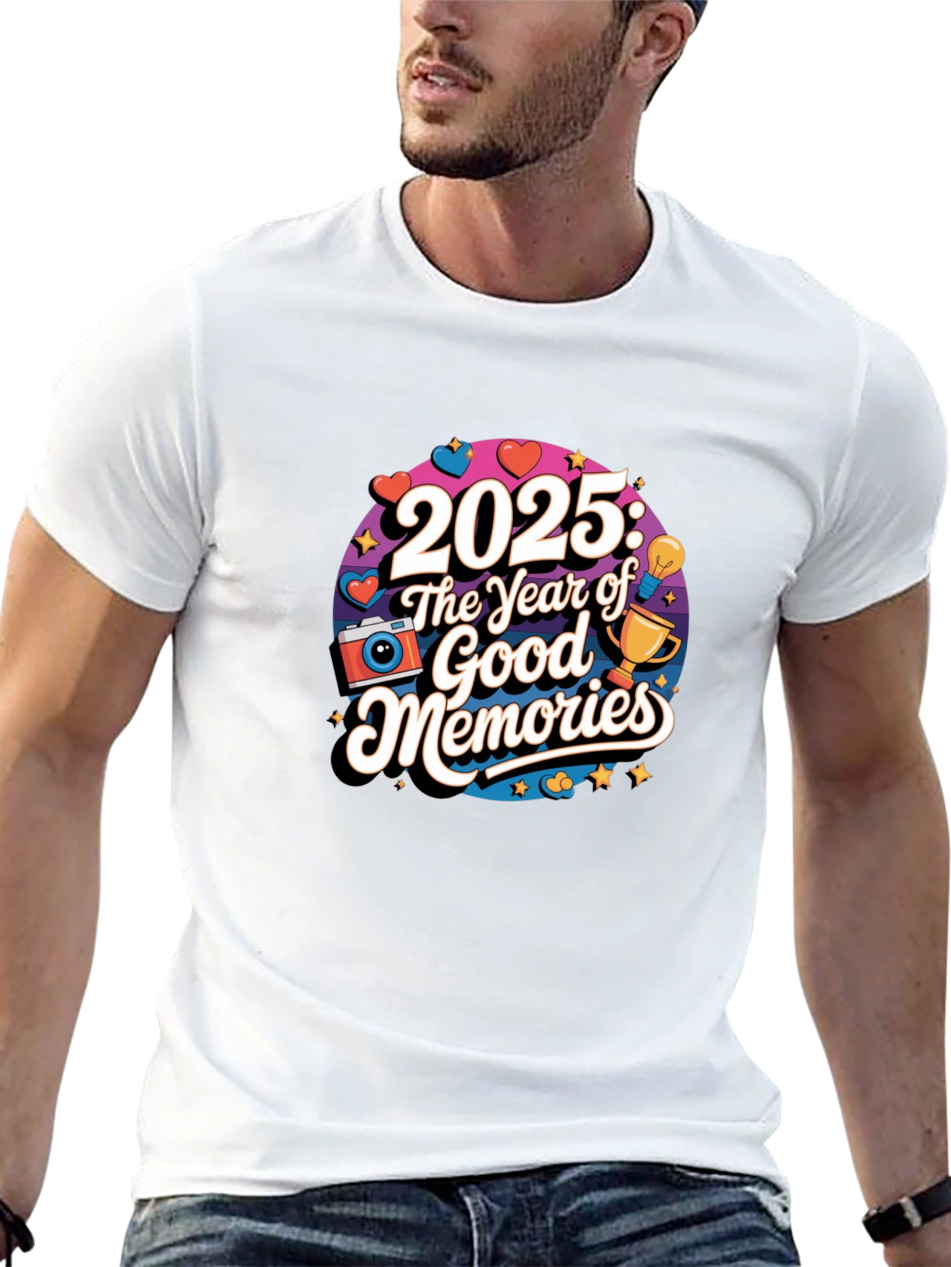 2025 Year of Good Memories Graphic T-Shirt