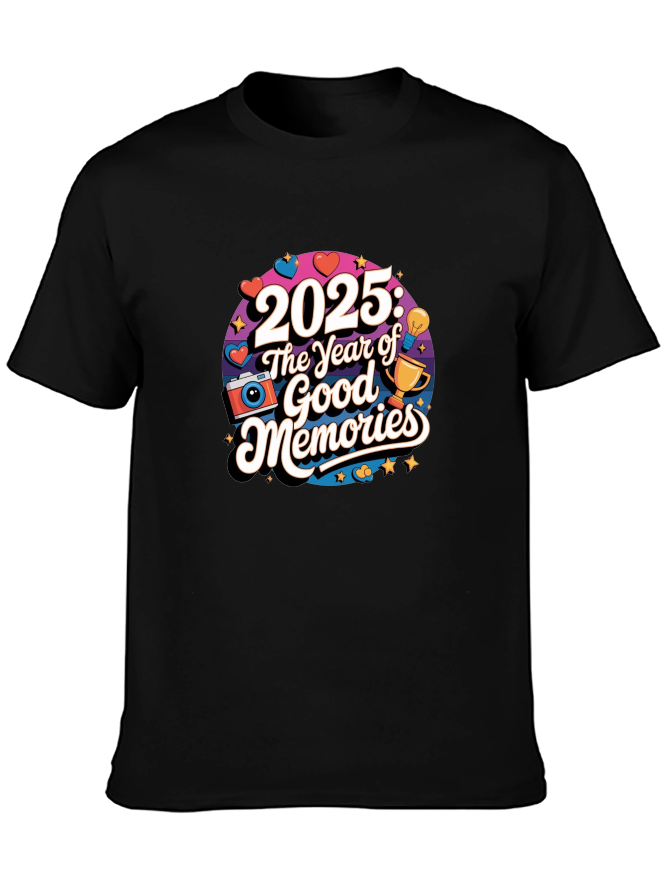 2025 Year of Good Memories Graphic T-Shirt