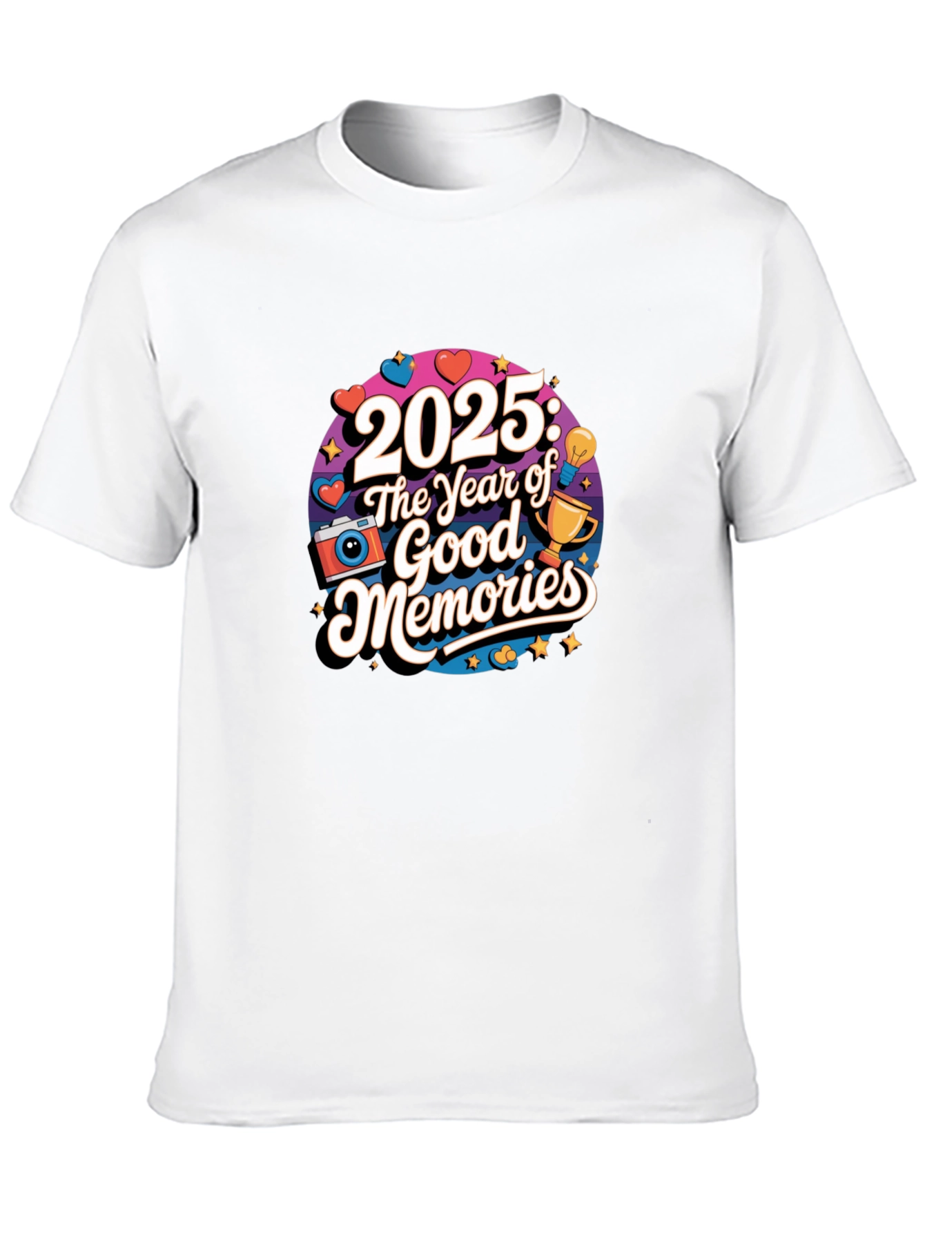 2025 Year of Good Memories Graphic T-Shirt