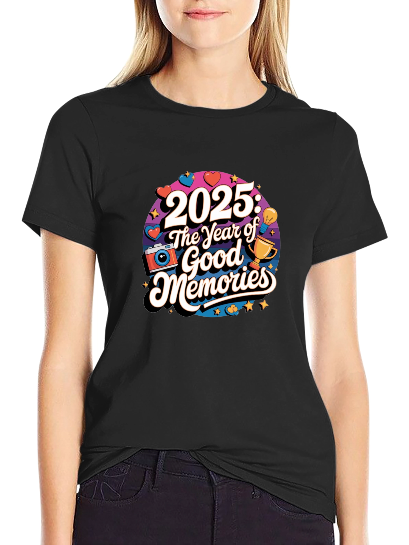 2025 Year of Good Memories Graphic T-Shirt