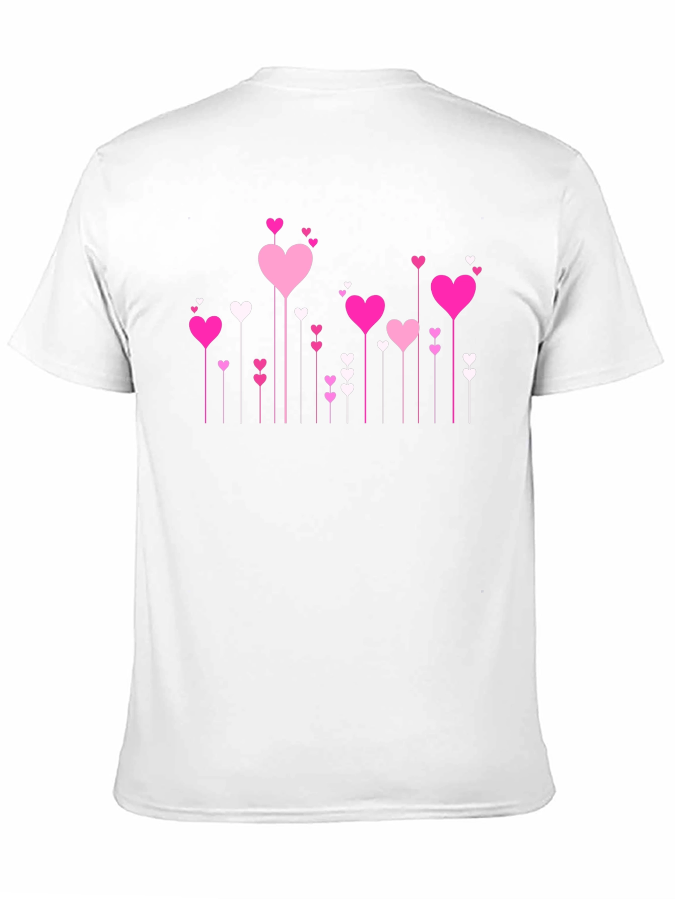 Heart Throb Tee - Love Design Black T-Shirt