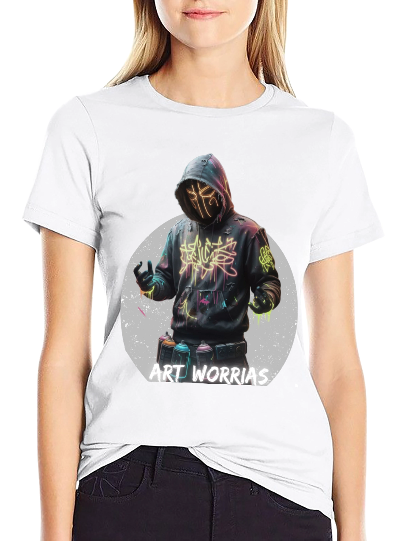 Art Worrias Graphic T-Shirt - Streetwear Style