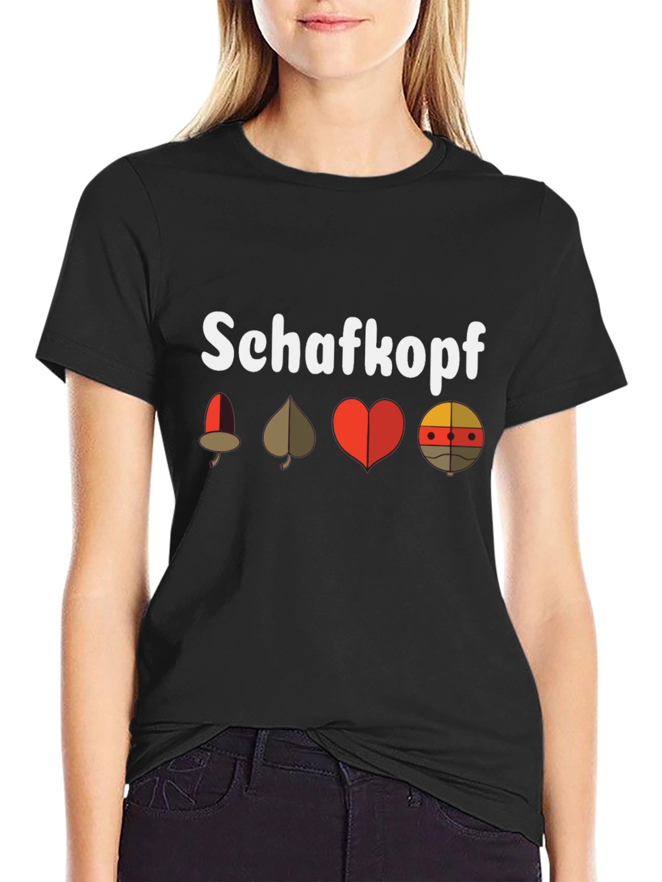 Schafkopf Card Game T-Shirt