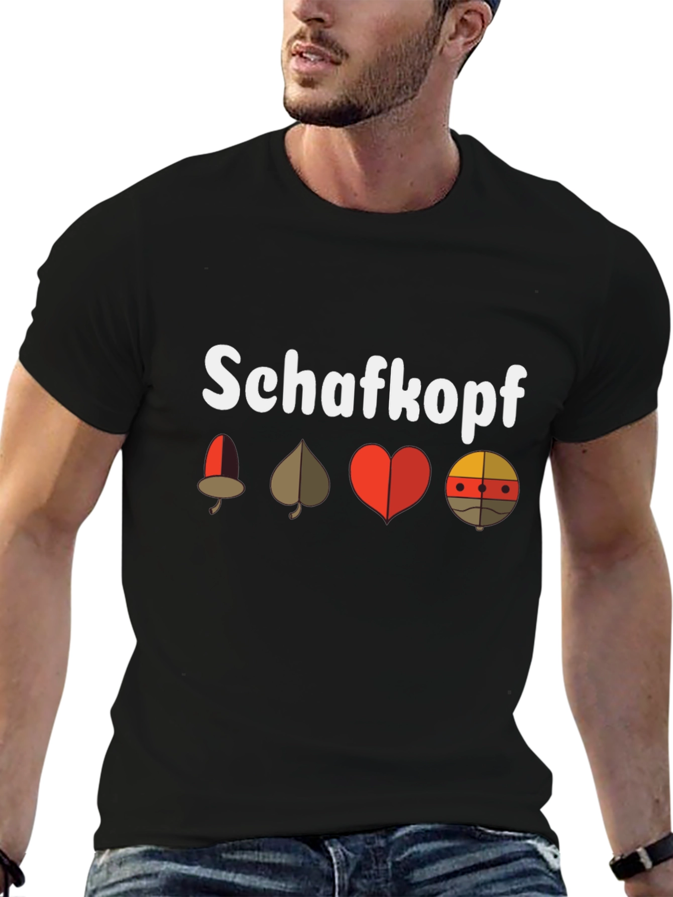 Schafkopf Card Game T-Shirt