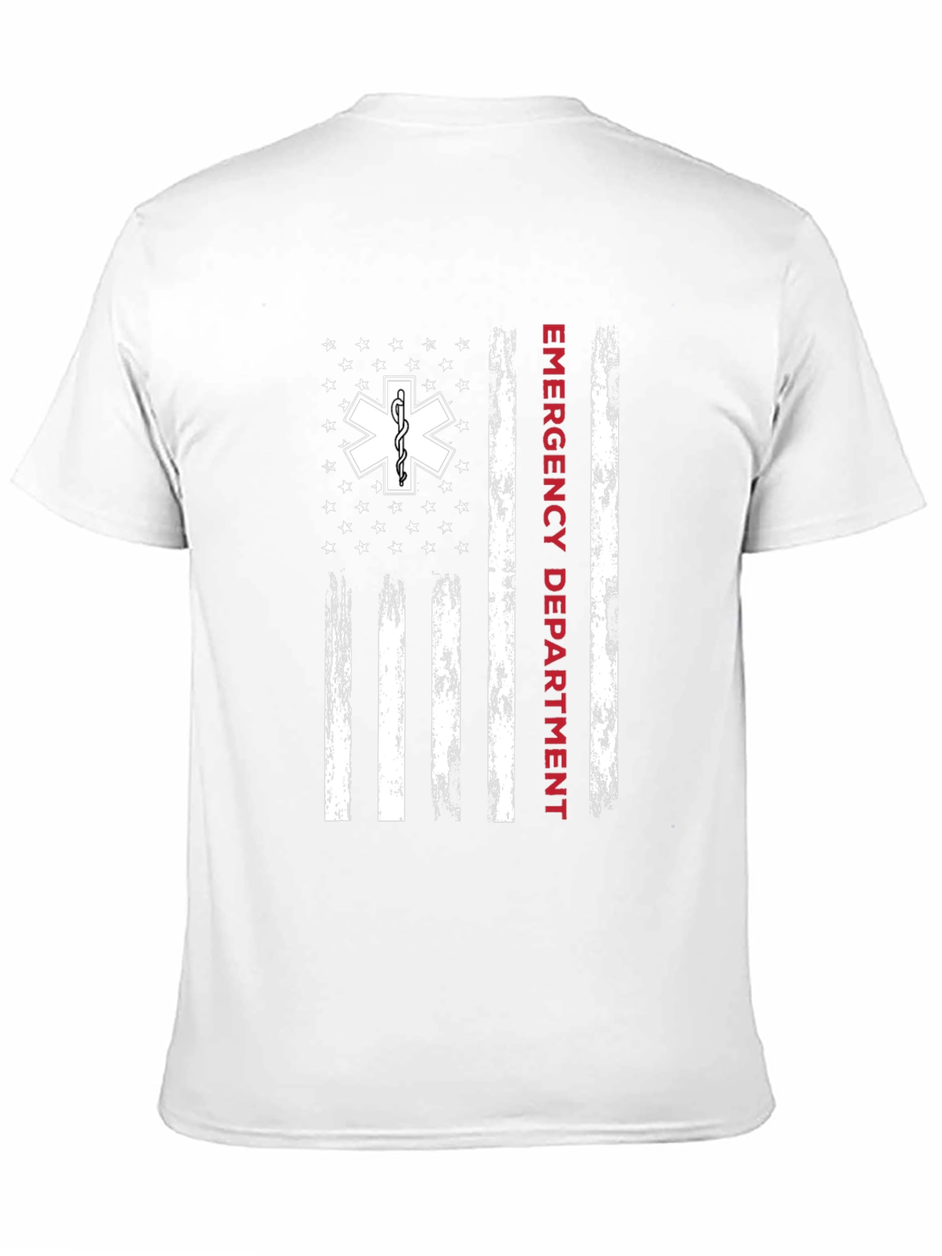 Emergency Department American Flag T-Shirt