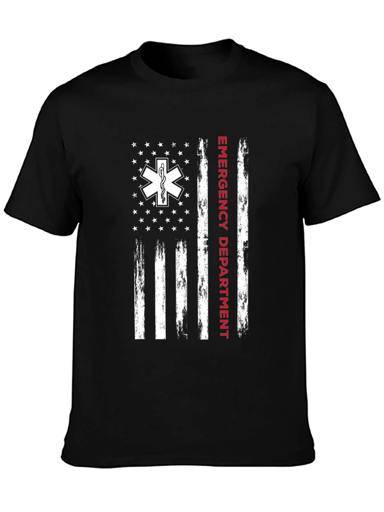 Emergency Department American Flag T-Shirt