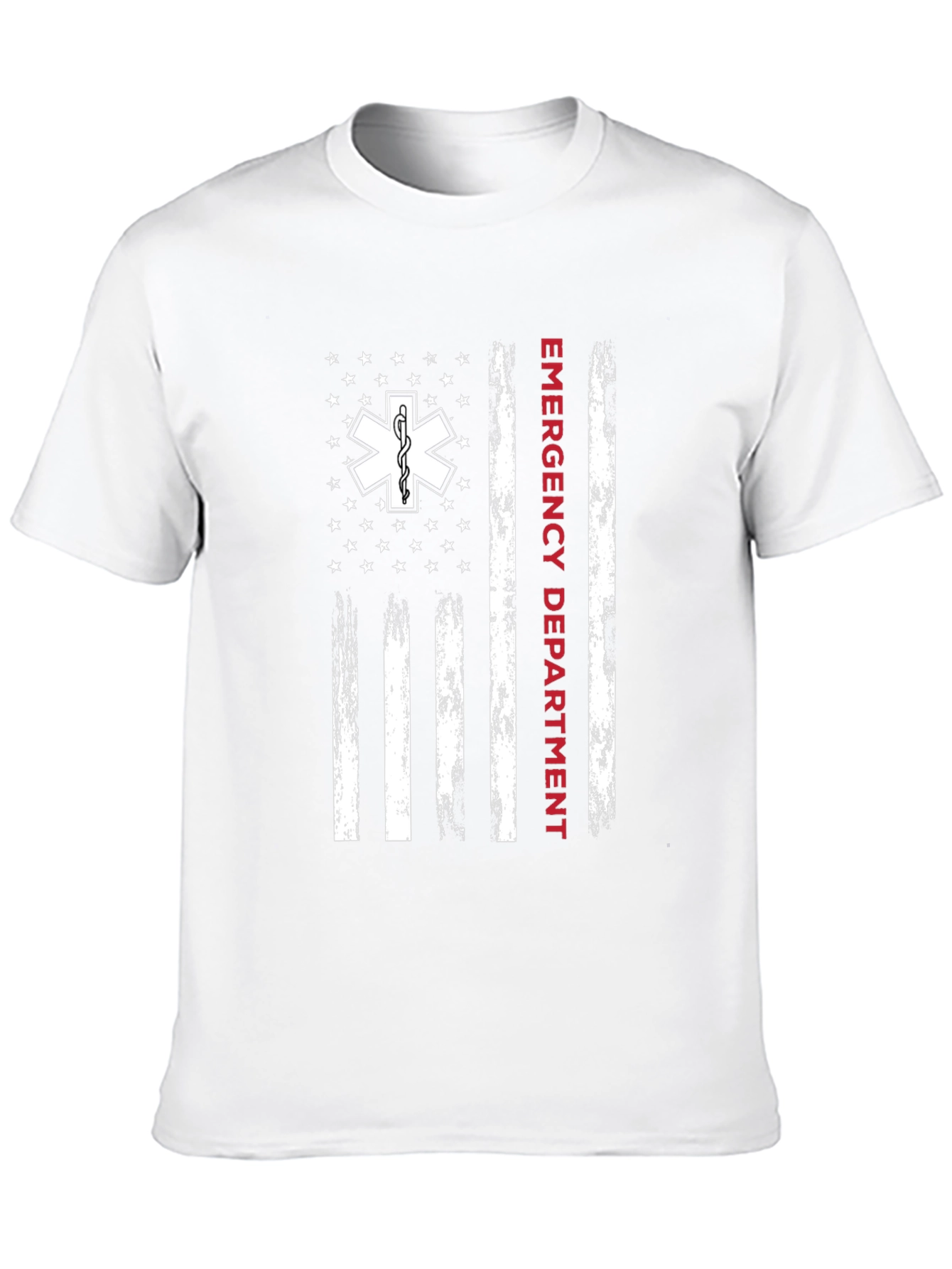 Emergency Department American Flag T-Shirt