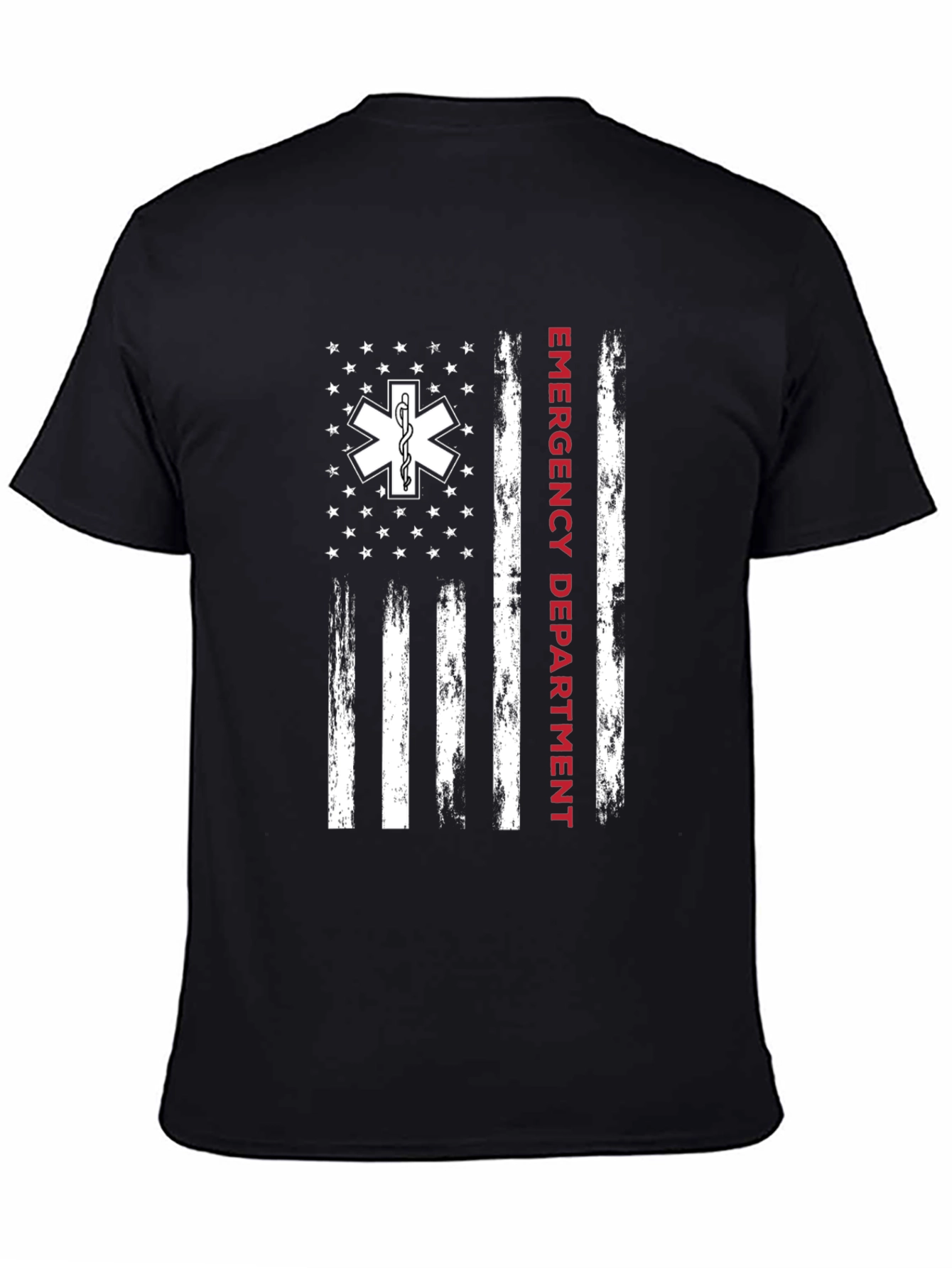 Emergency Department American Flag T-Shirt