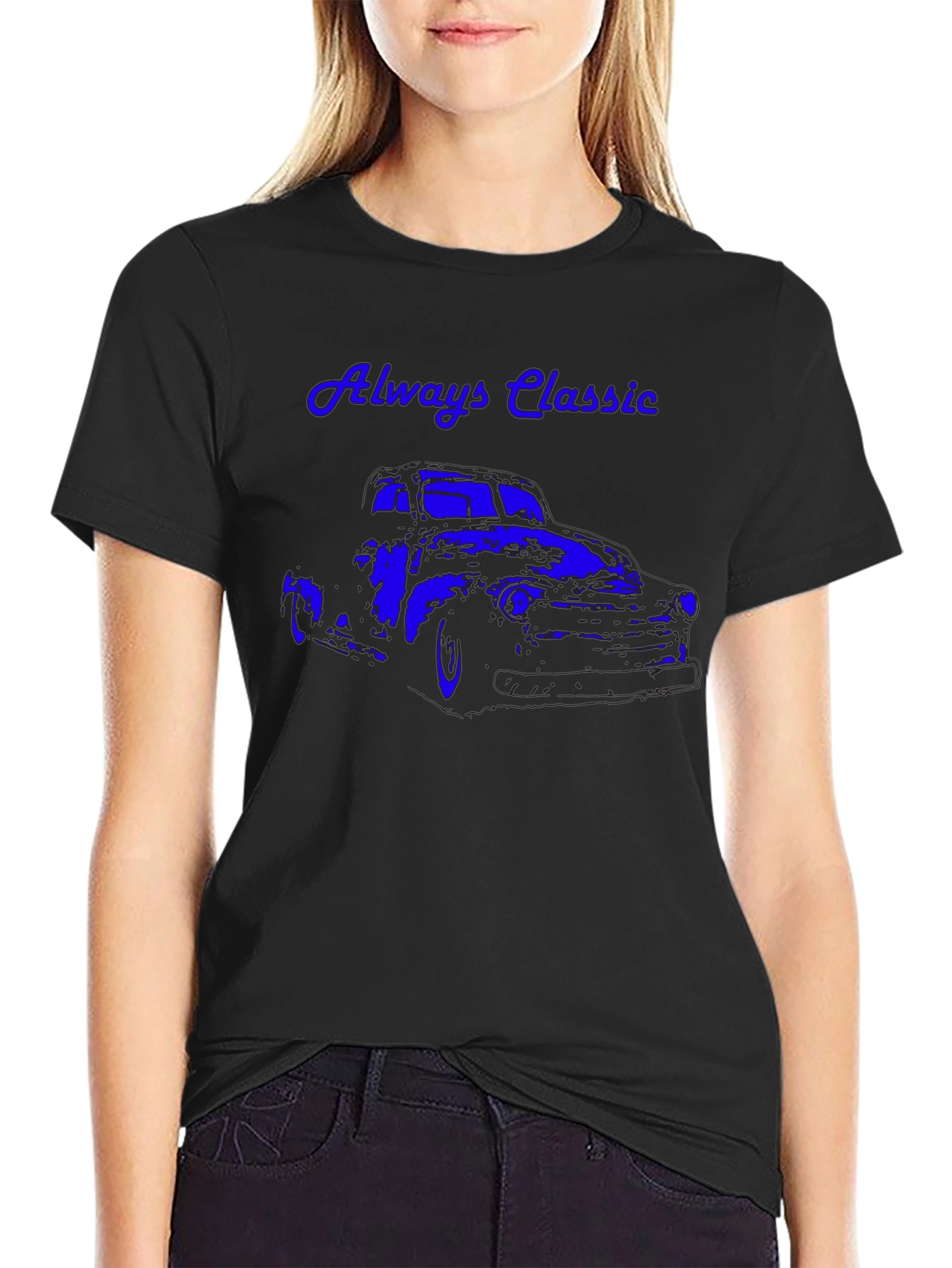 Always Classic Car Graphic T-Shirt