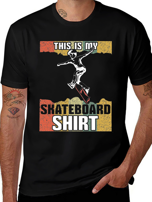 Skateboard Shirt - Retro Vintage Skateboarding Tee