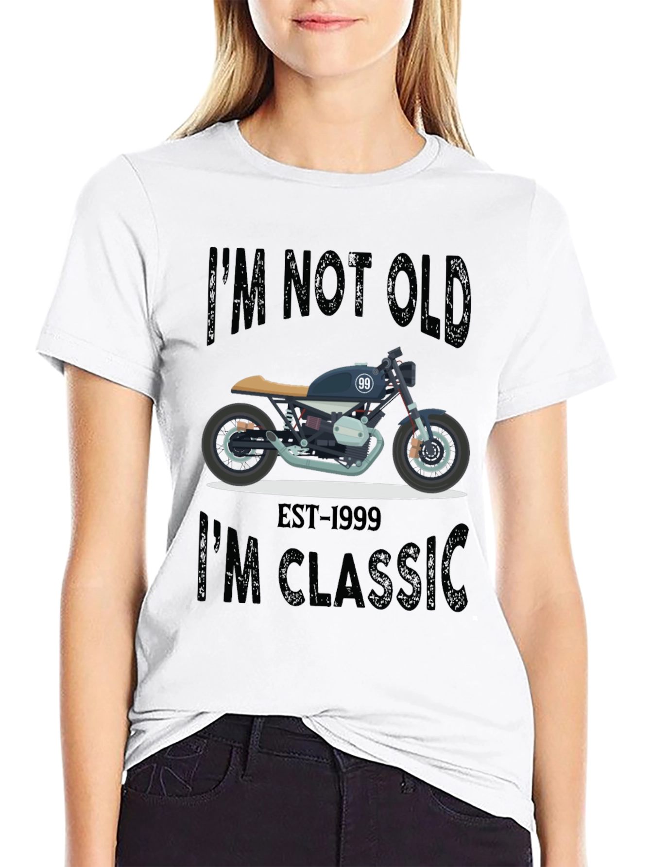 Classic Motorcycle T-Shirt: Im Not Old Im Classic