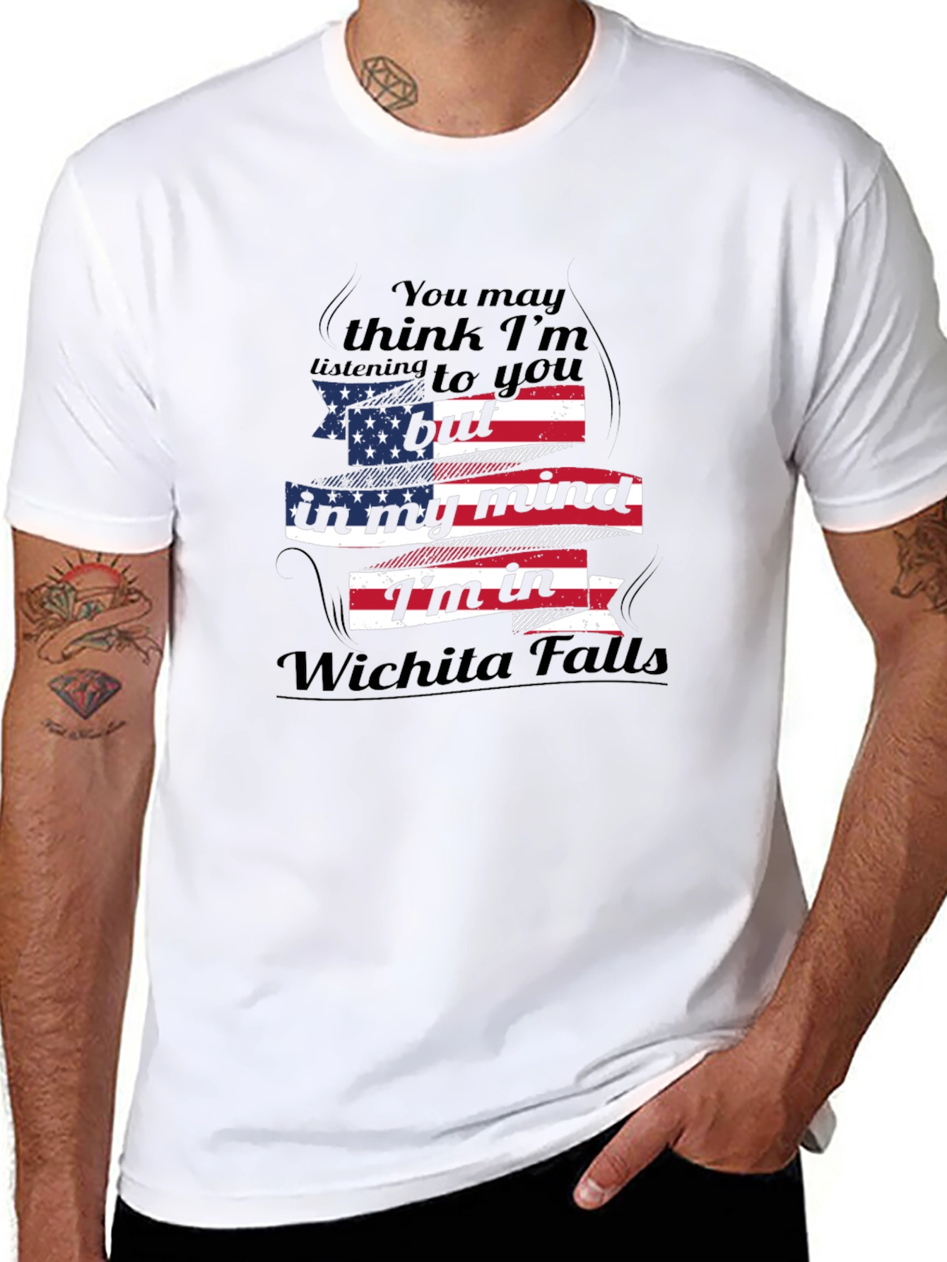 Wichita Falls Mind T-Shirt - Patriotic USA Pride