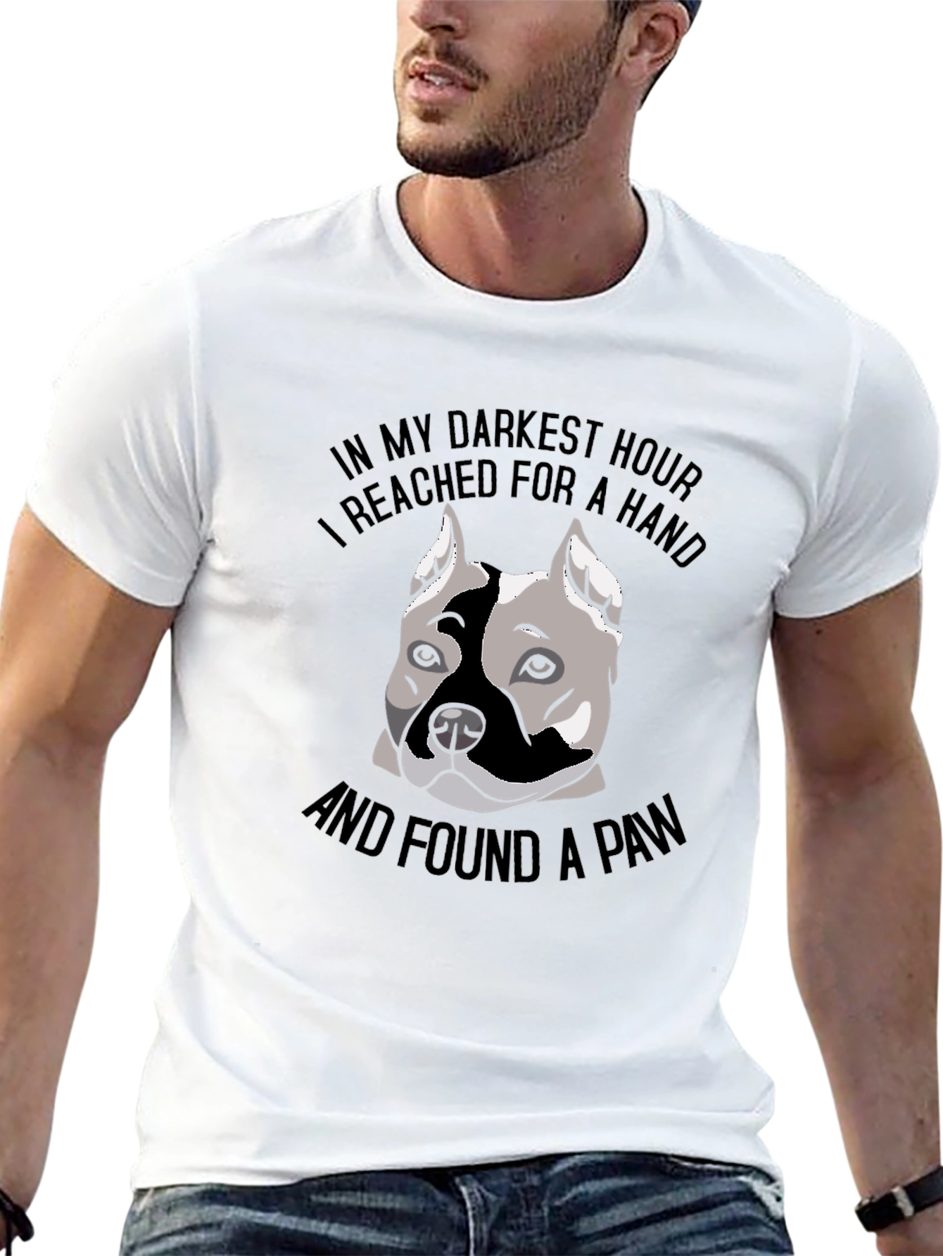 Dog Lover T-Shirt - In My Darkest Hour