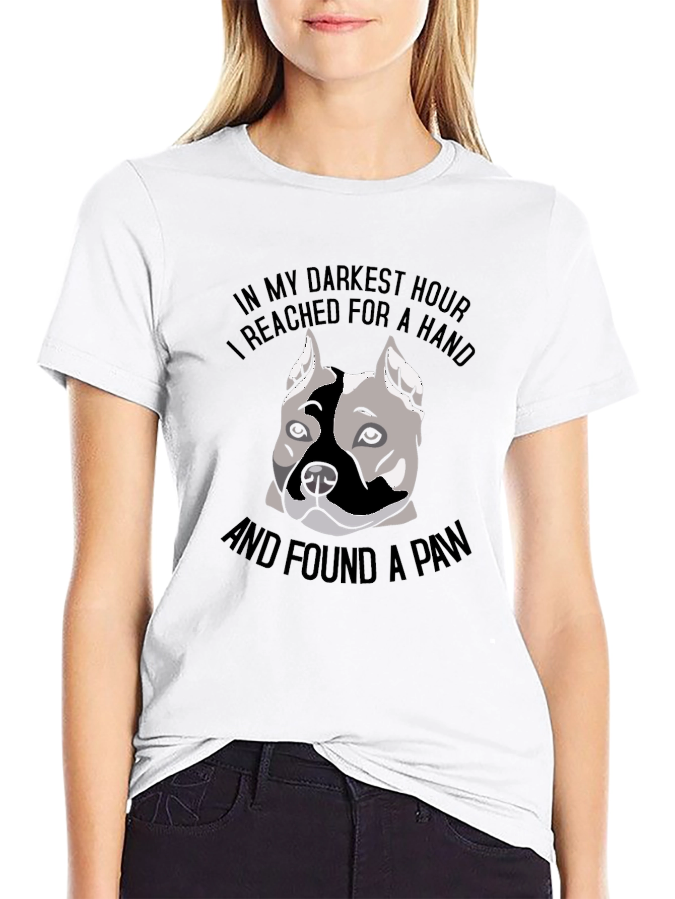 Dog Lover T-Shirt - In My Darkest Hour