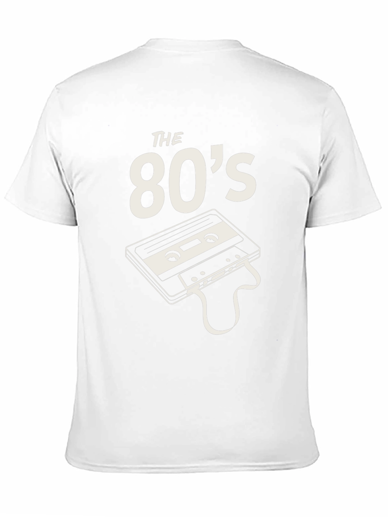 The 80s Cassette Tape Black T-Shirt