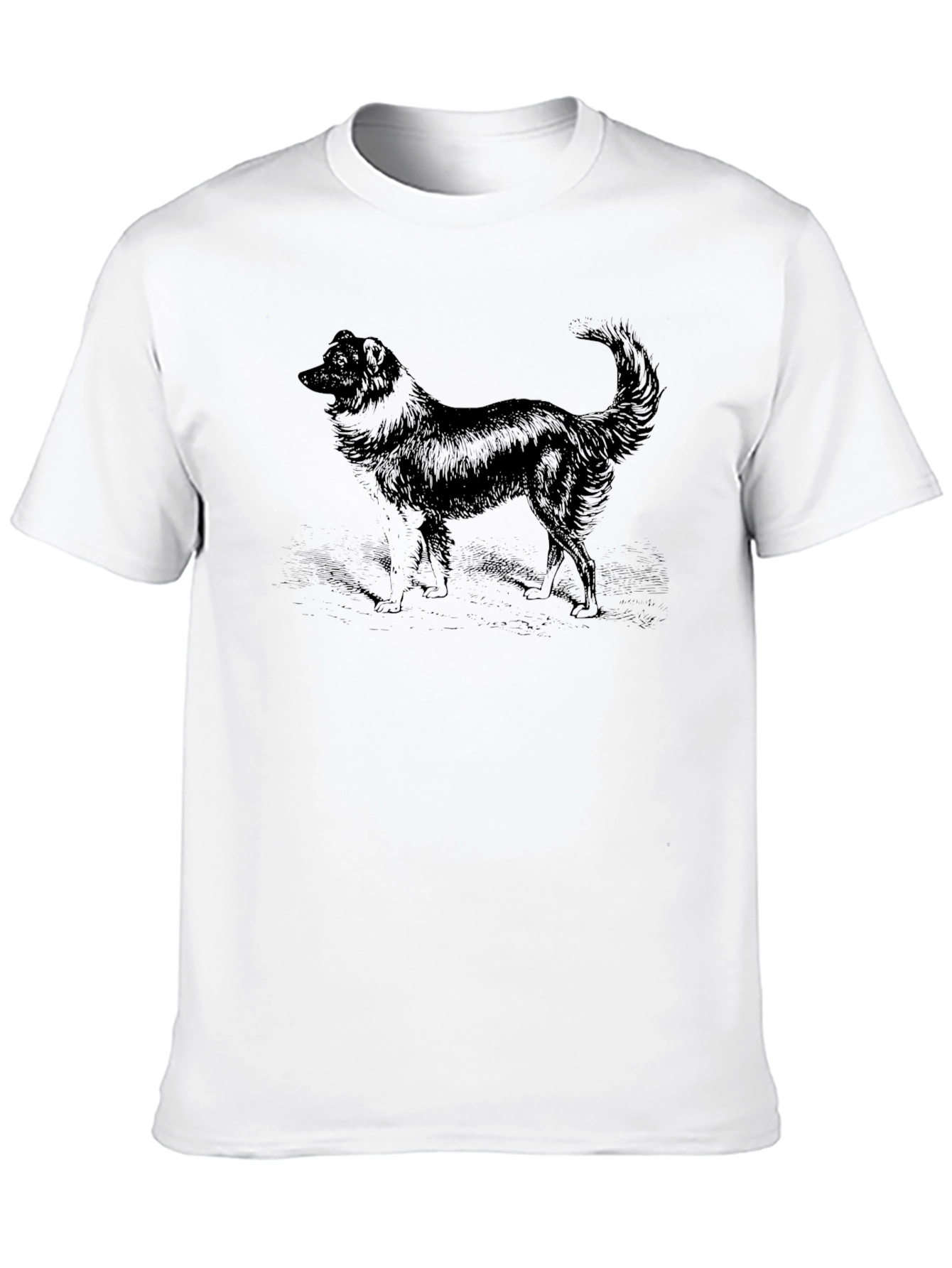 Dog Graphic Print Tee - Classic Unisex Fit